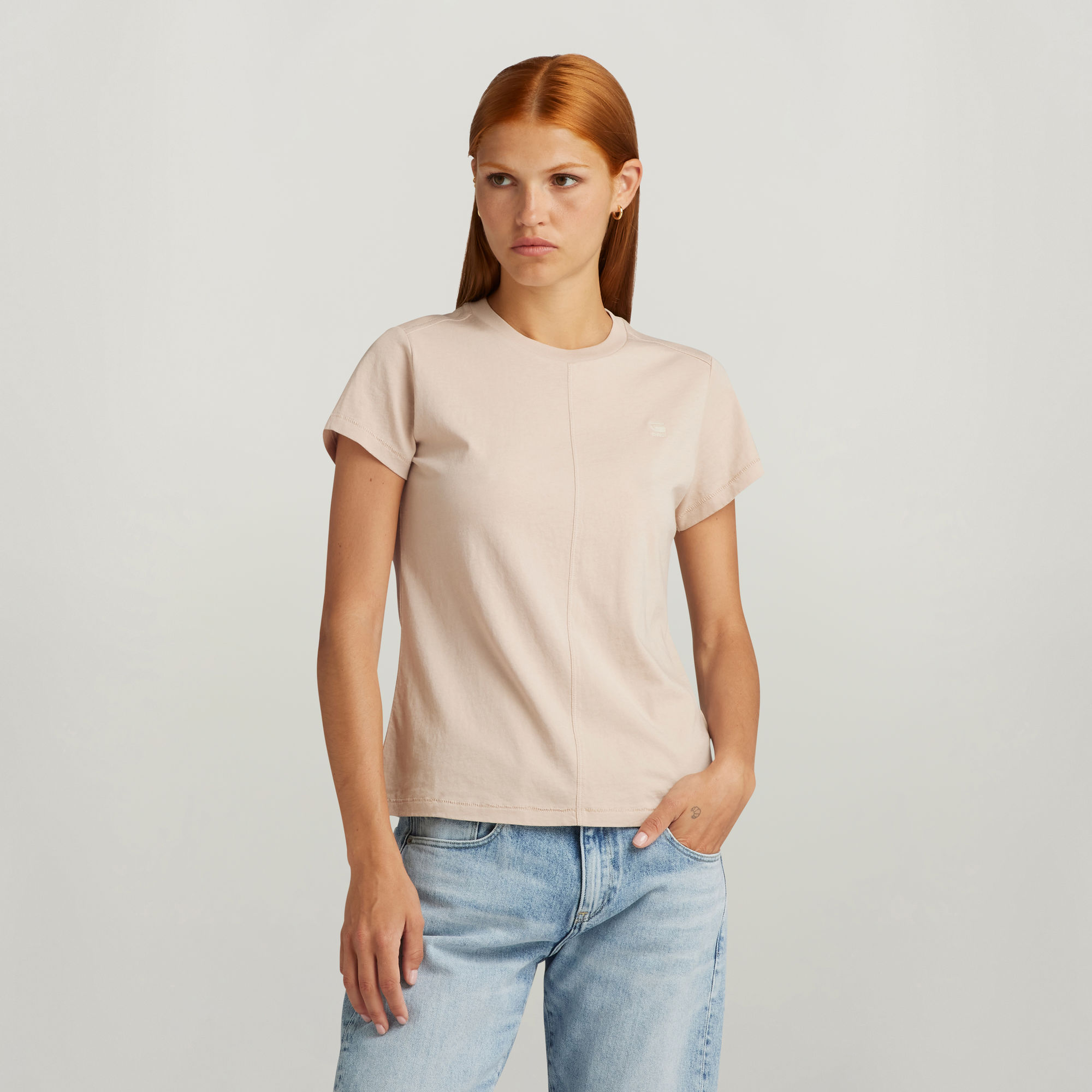 

Front Seam Top - Pink - Women