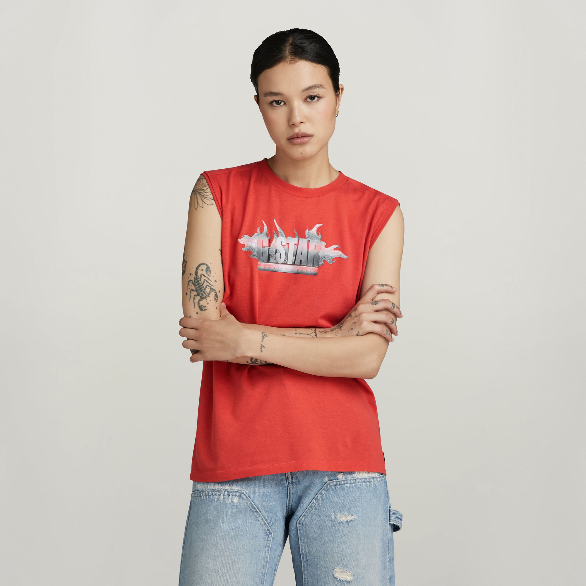 

G-Star Merch Top - Red - Women