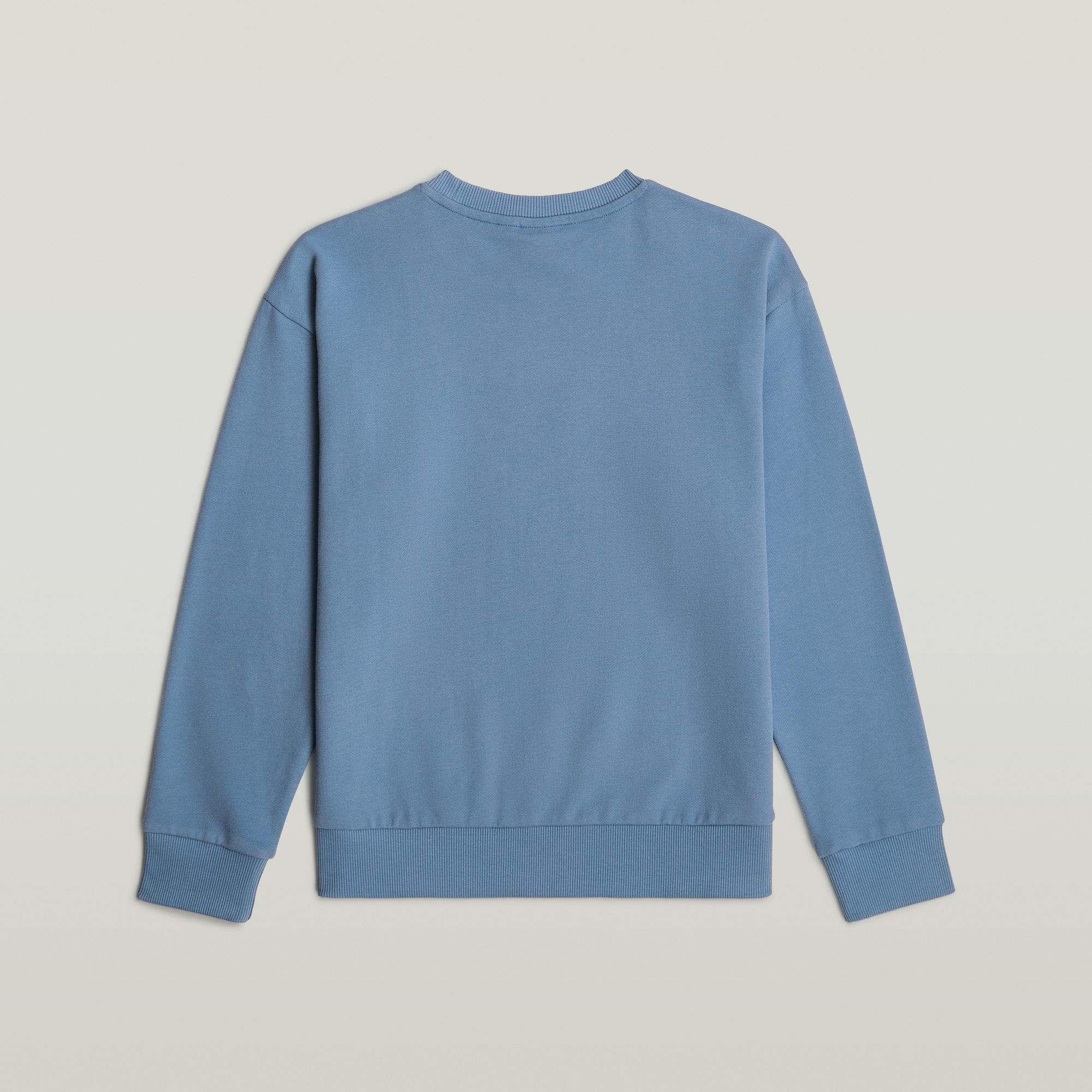 G-Star RAW Kids Unisex Sweater Loose Unbrushed Midden blauw jongens