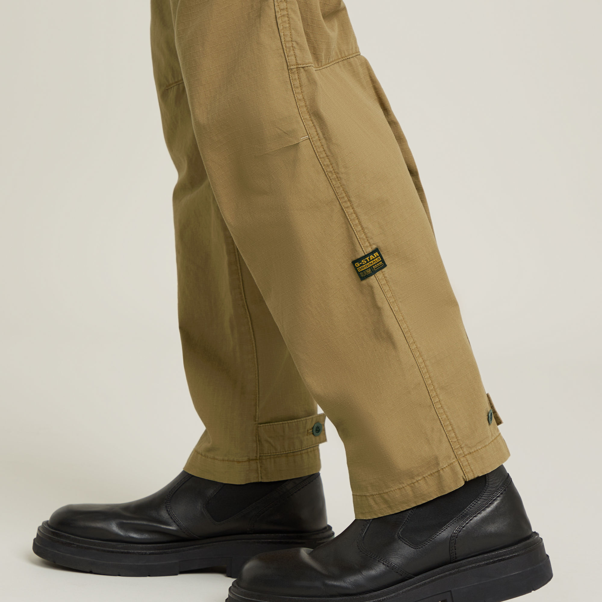 G-Star RAW Fatigue Broek Relaxed Tapered Bruin Heren