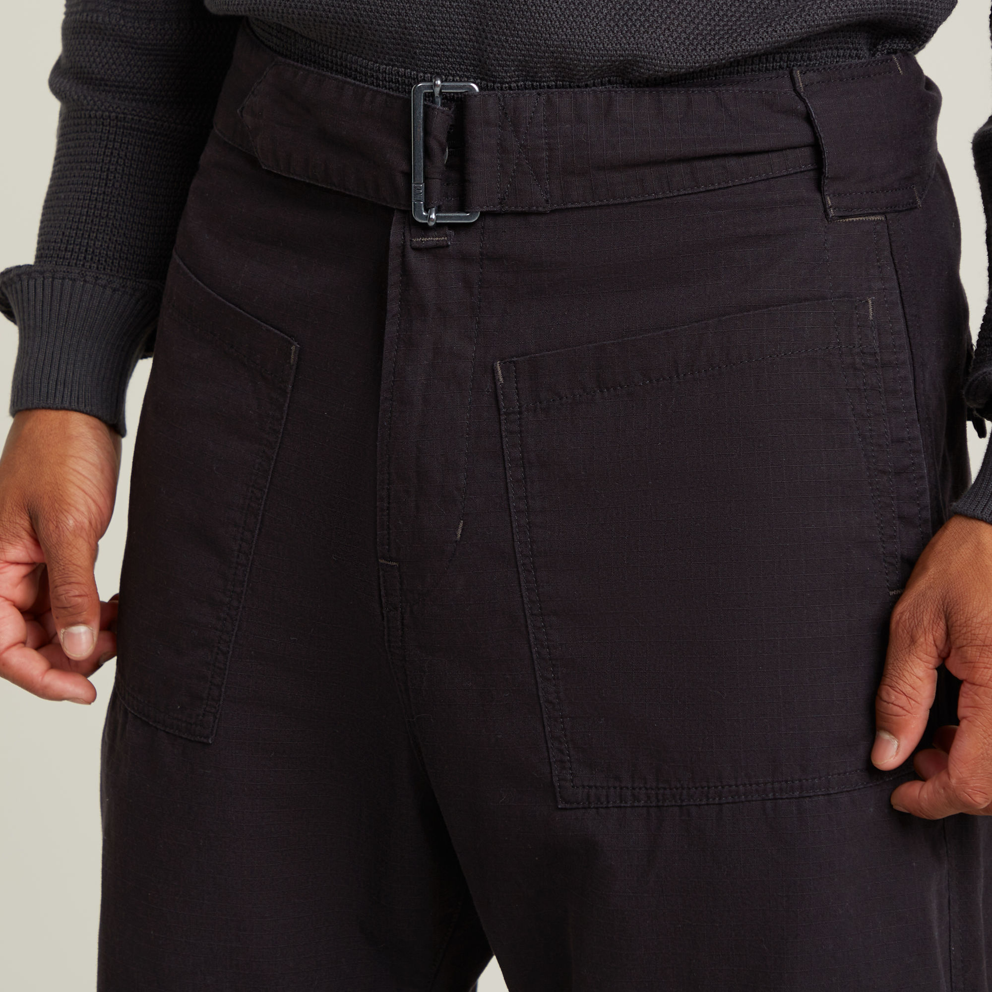 G-Star RAW Fatigue Broek Relaxed Tapered Zwart Heren