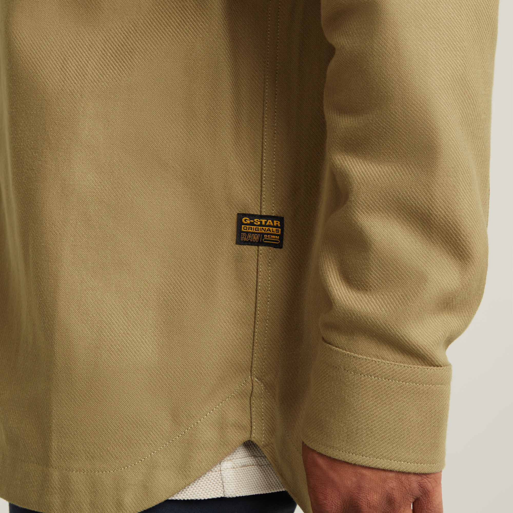 G-Star RAW GPO Zip Overshirt Groen Heren