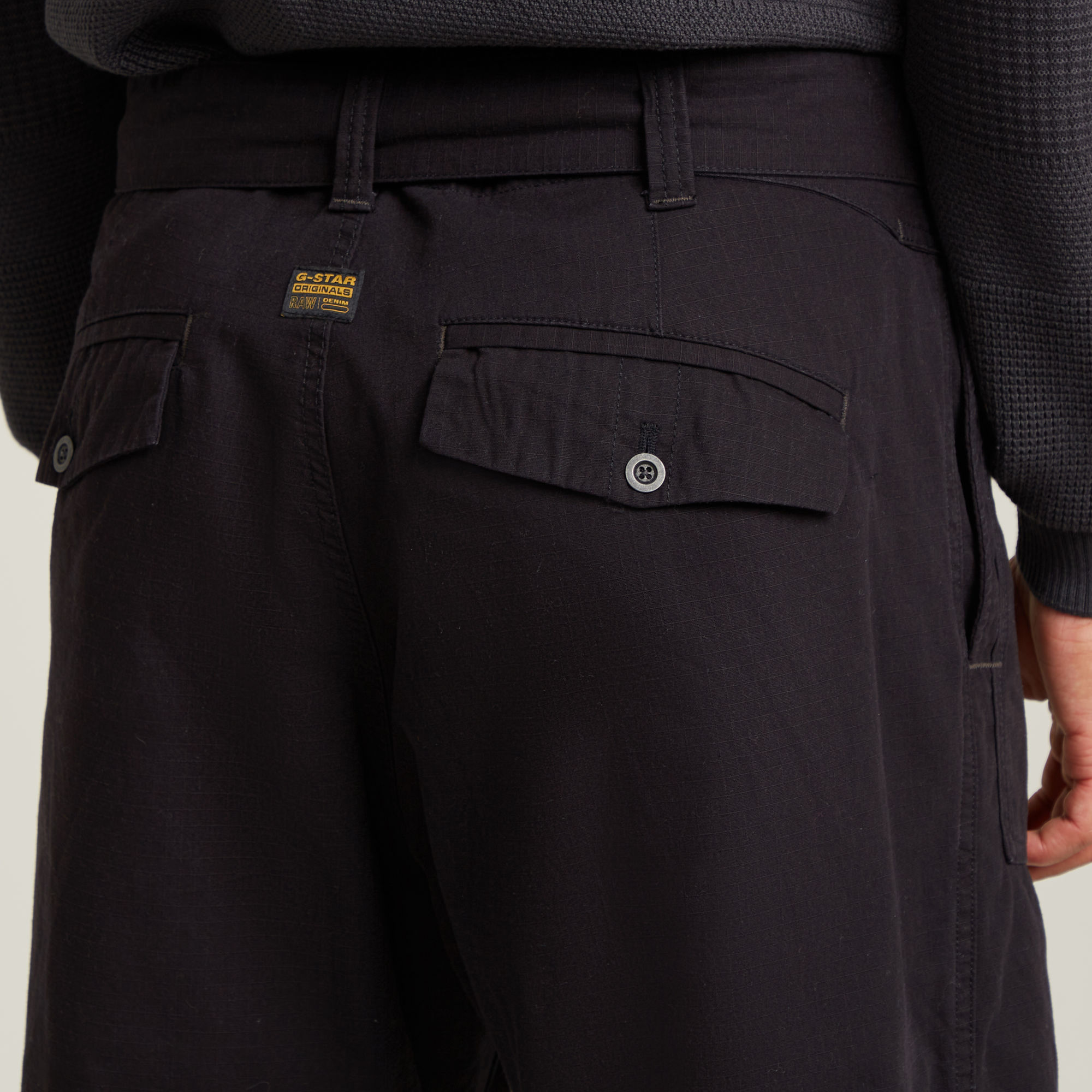 G-Star RAW Fatigue Broek Relaxed Tapered Zwart Heren