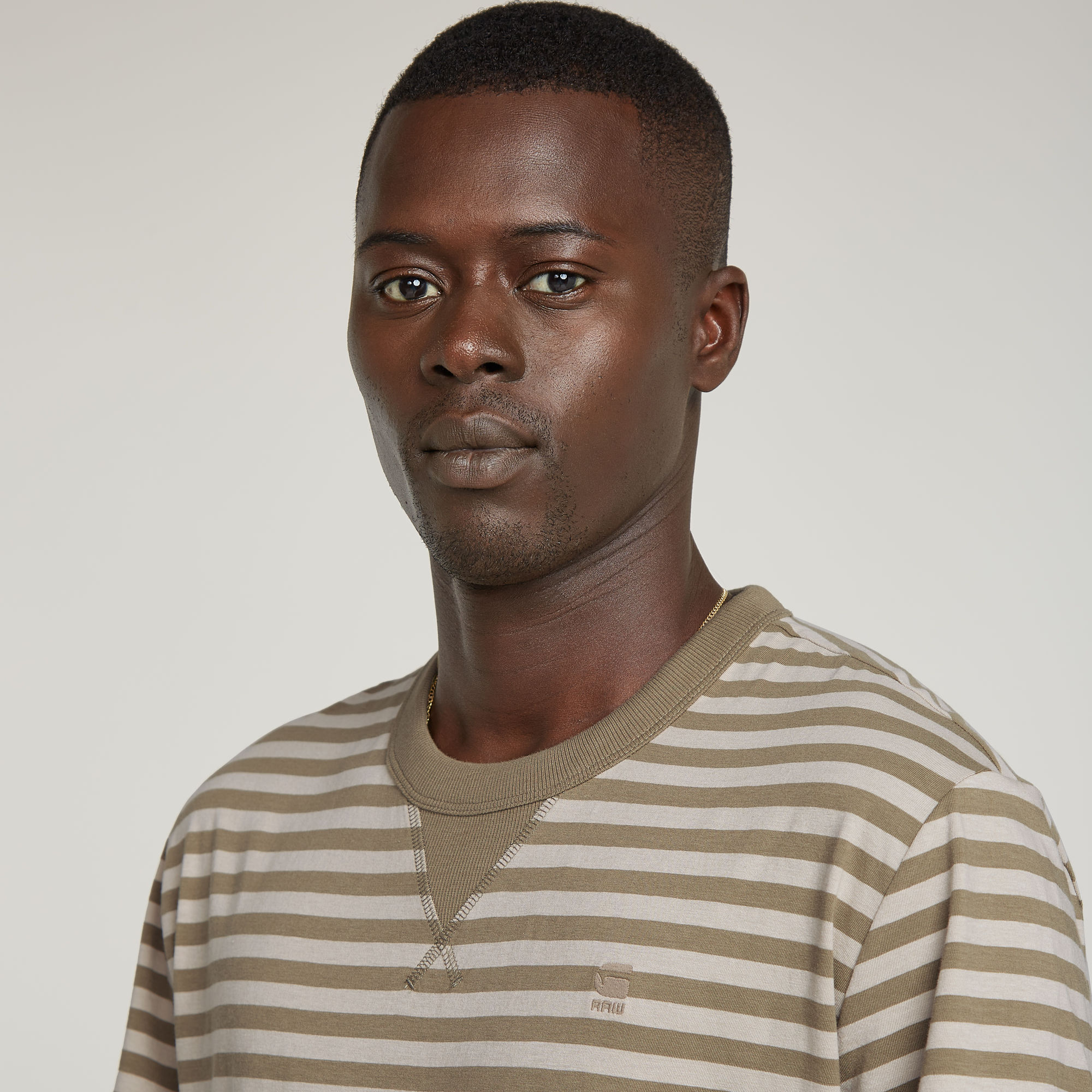 G-Star RAW Nifous Stripe T-Shirt Meerkleurig Heren