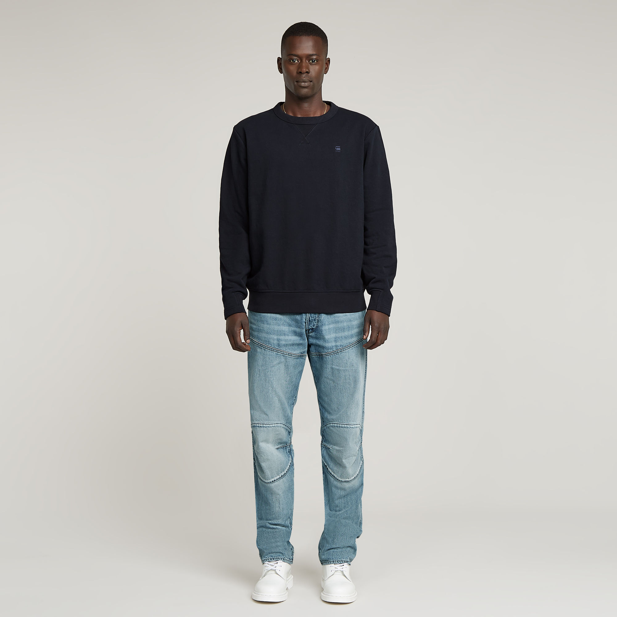 G-Star RAW Nifous Sweater Donkerblauw Heren