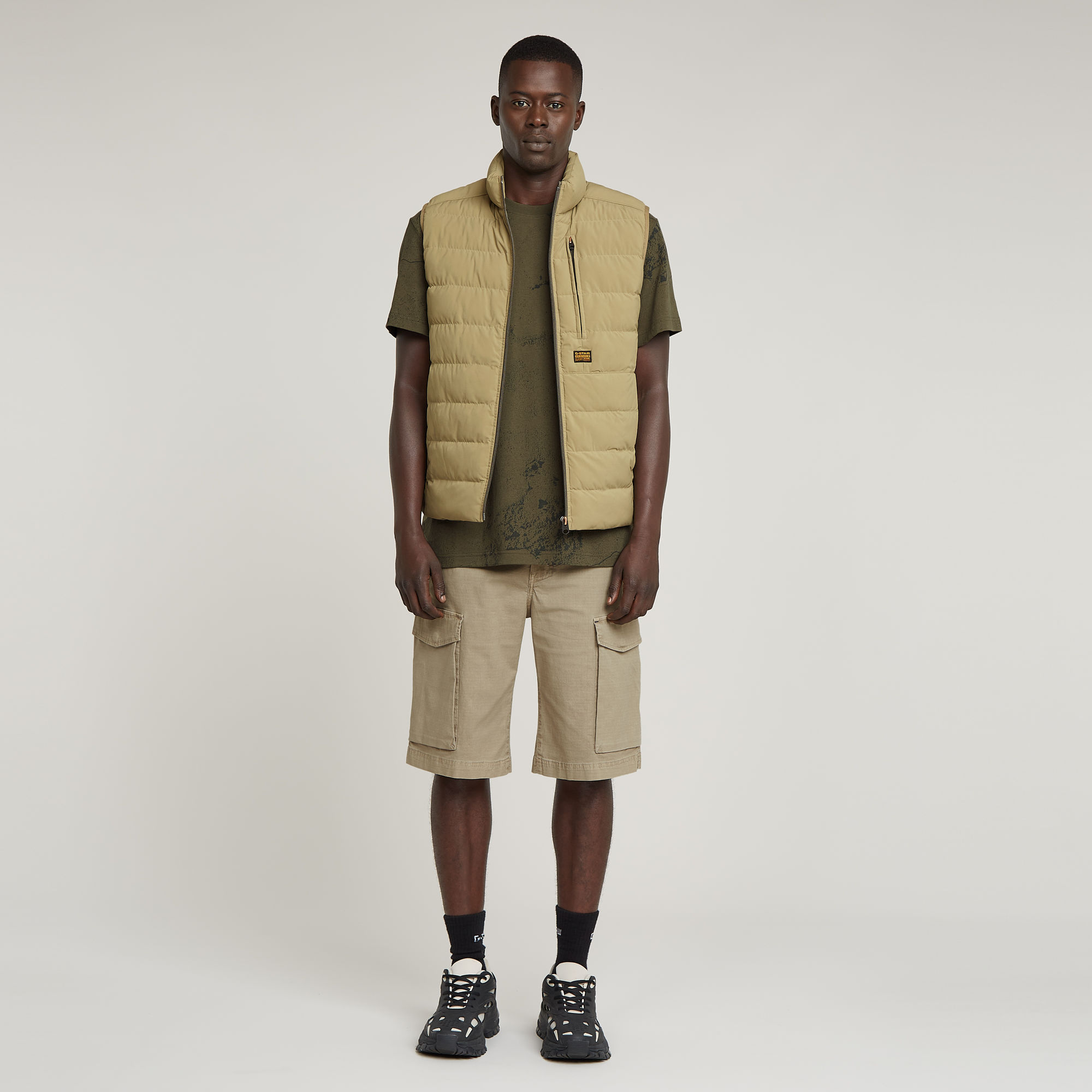 G-Star RAW Foundation Liner Bodywarmer Groen Heren