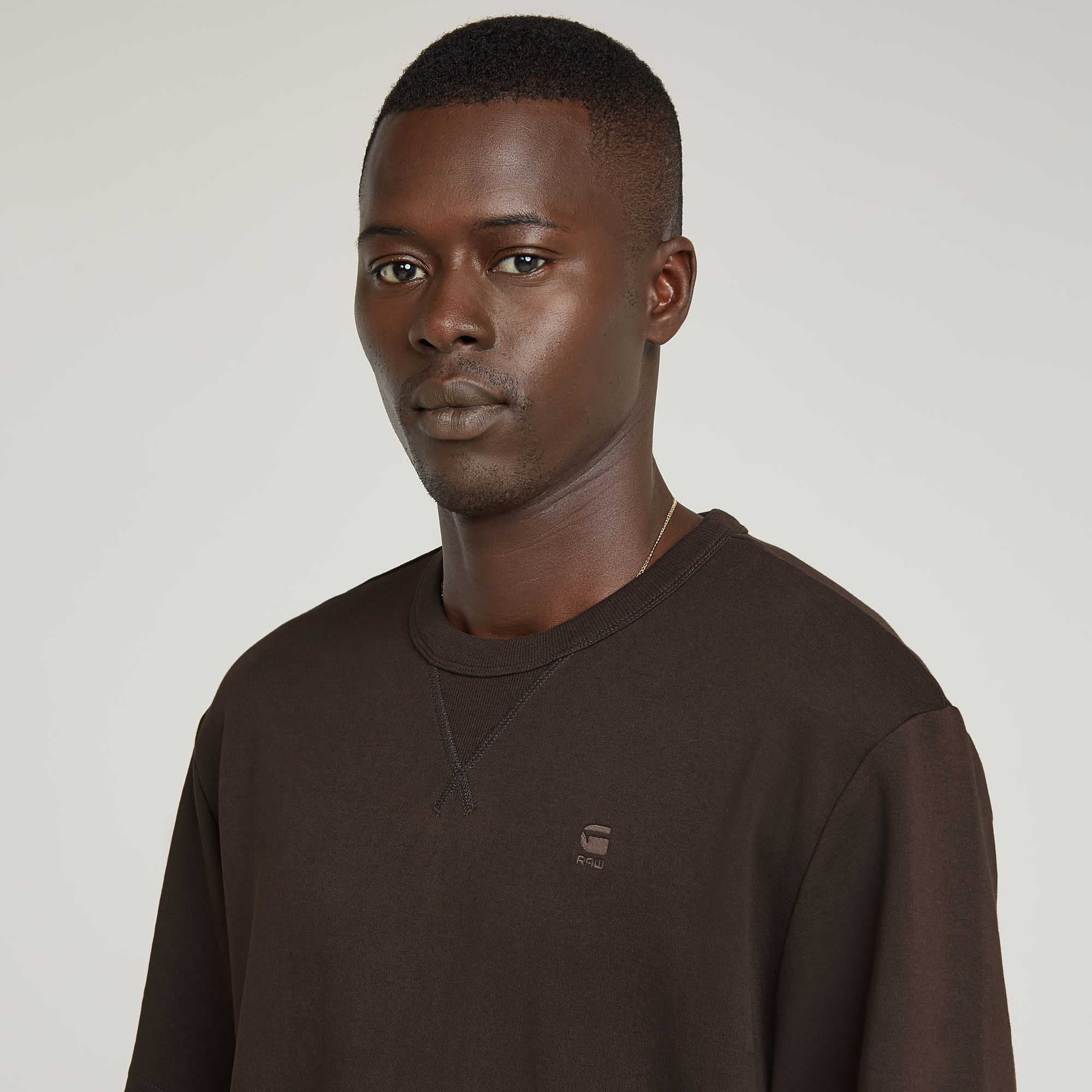 G-Star RAW Nifous T-Shirt Bruin Heren