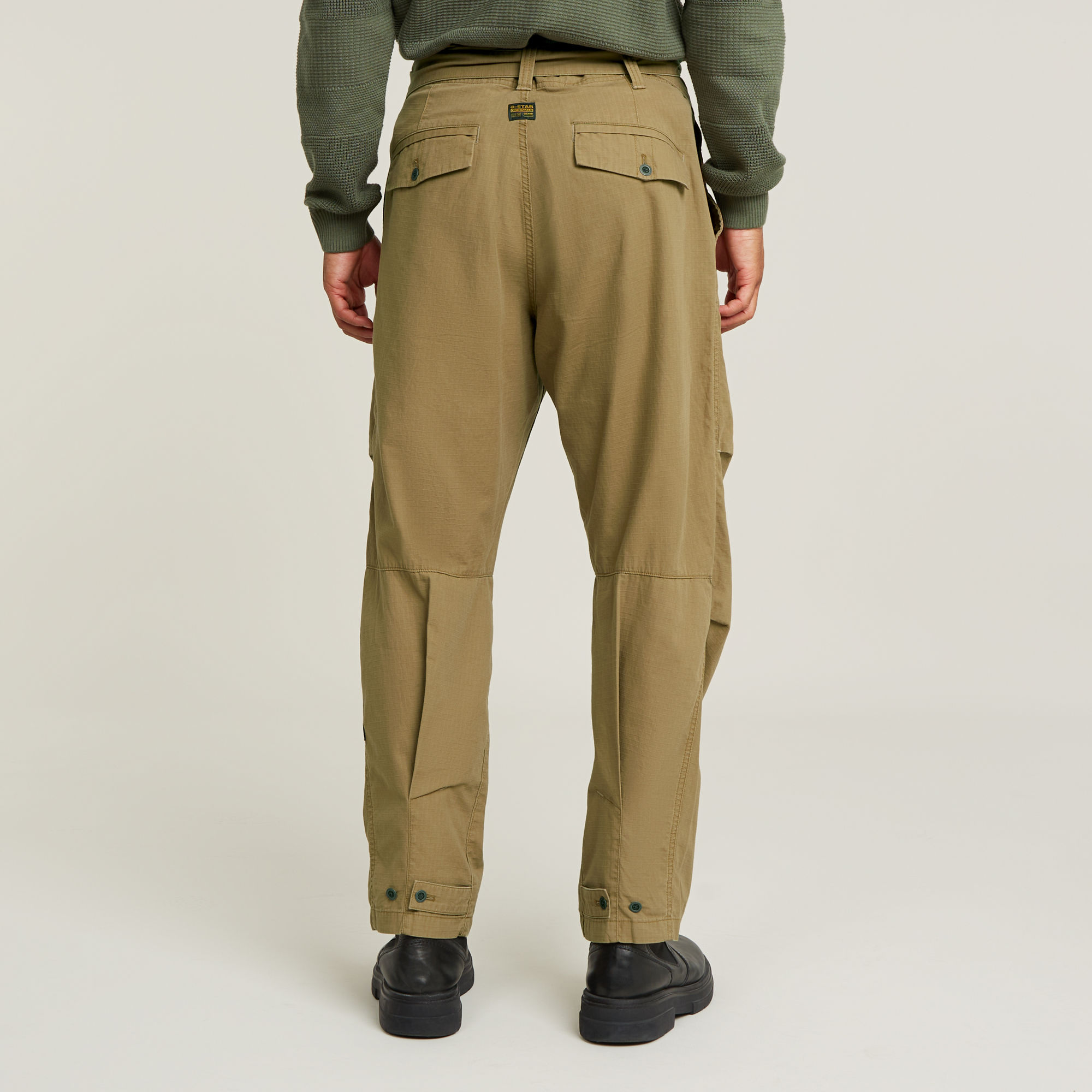 G-Star RAW Fatigue Broek Relaxed Tapered Bruin Heren
