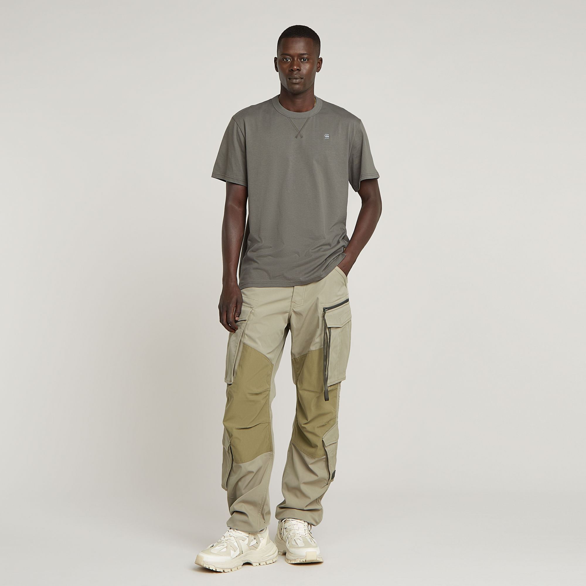 G-Star RAW Nifous T-Shirt Grijs Heren