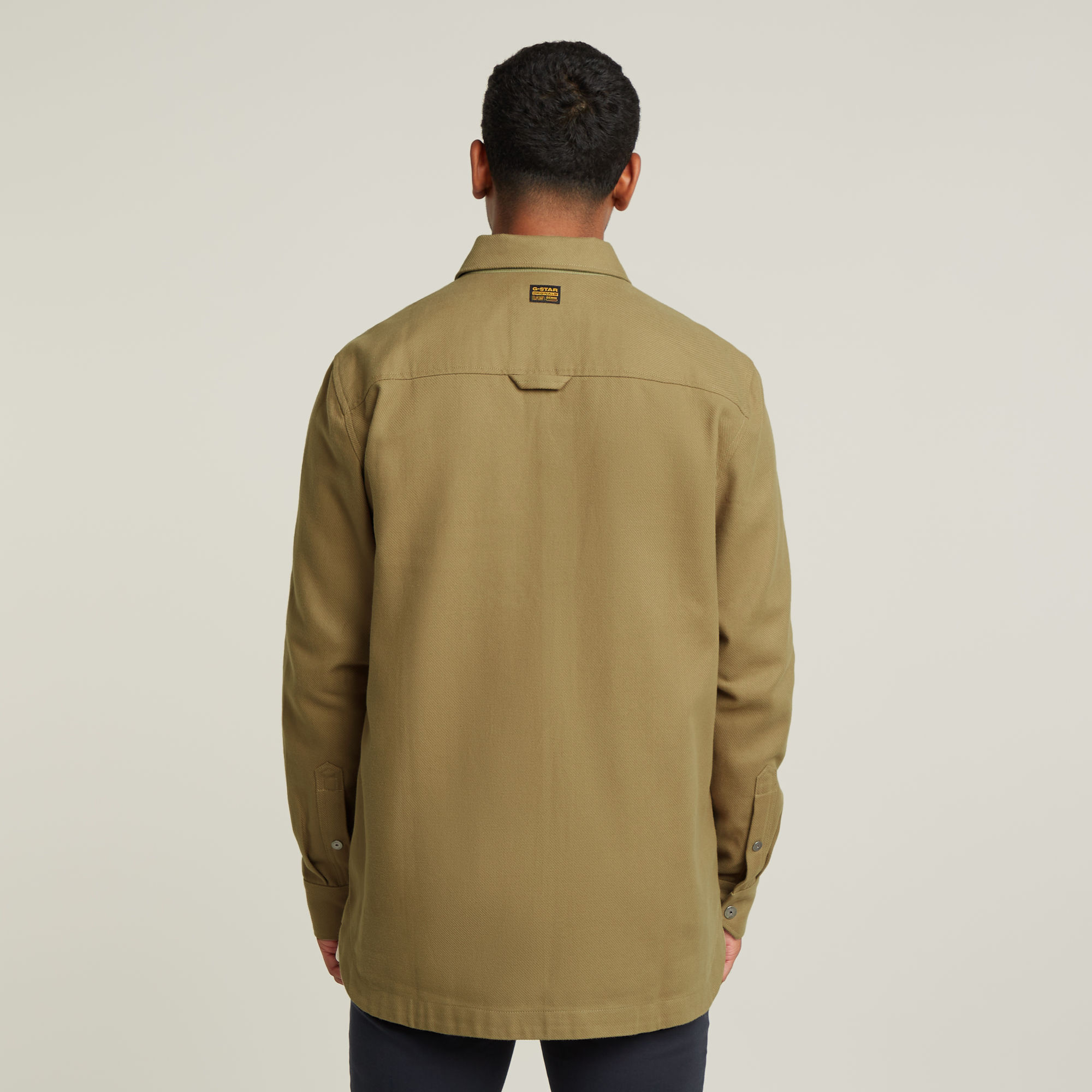 G-Star RAW GPO Zip Overshirt Groen Heren