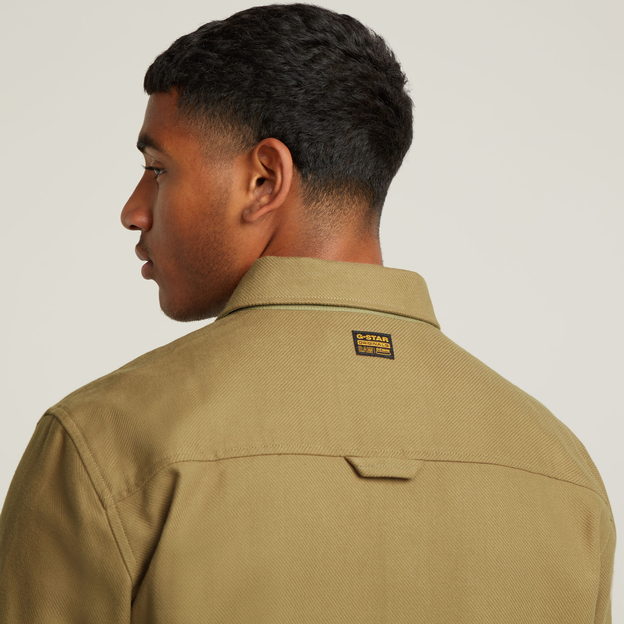 G-Star RAW GPO Zip Overshirt Groen Heren