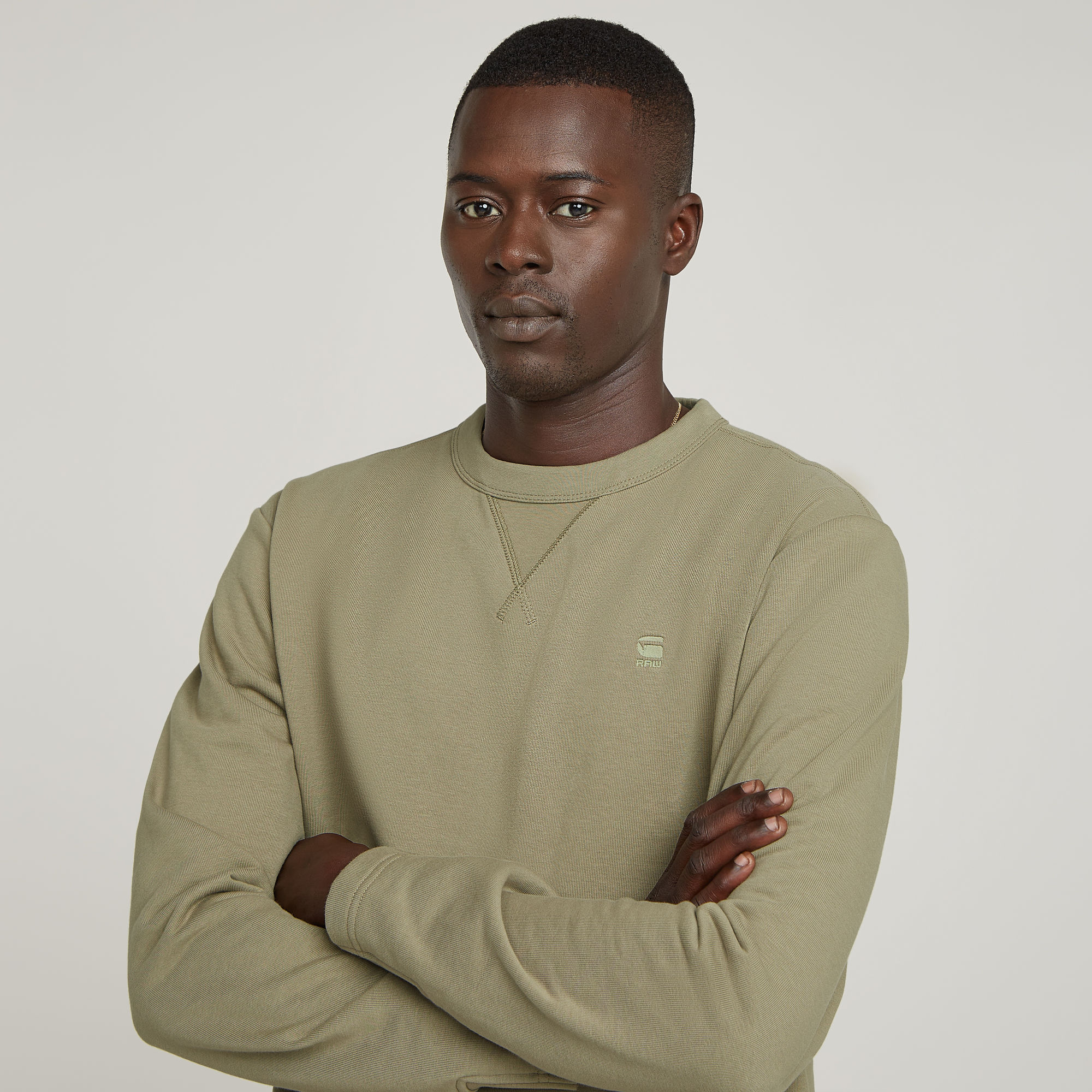 G-Star RAW Nifous Sweater Groen Heren