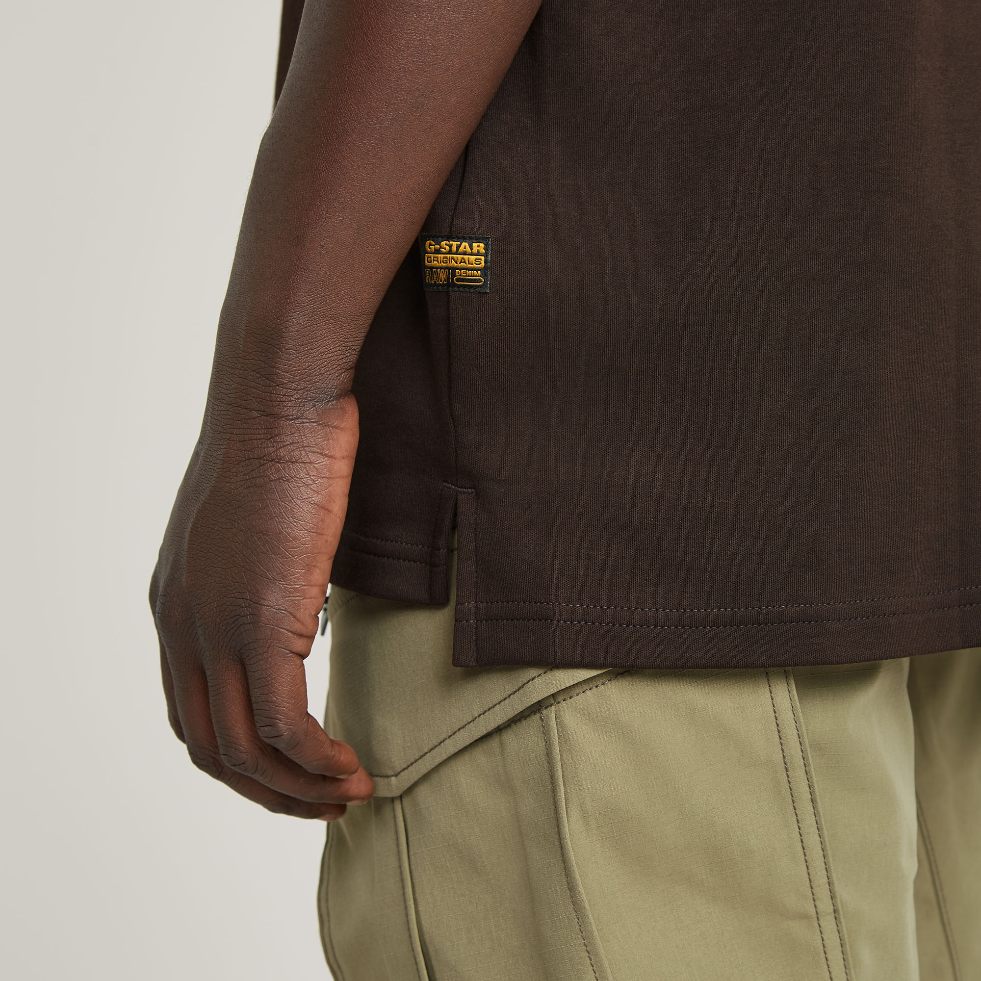 G-Star RAW Nifous T-Shirt Bruin Heren