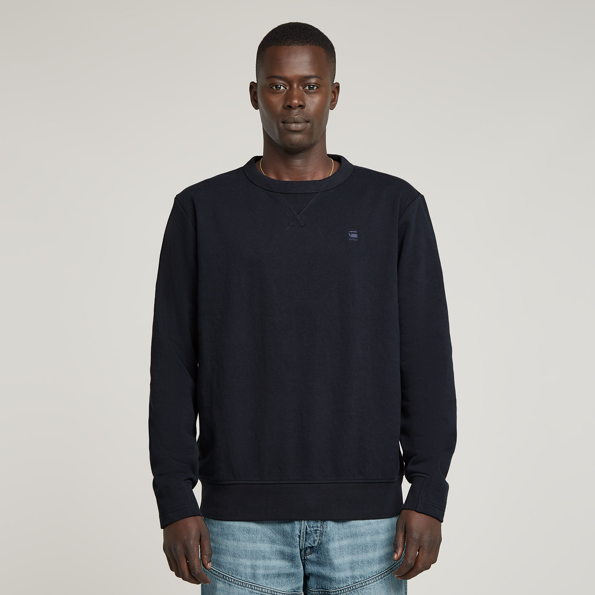 

Nifous Sweater - Dark blue - Men