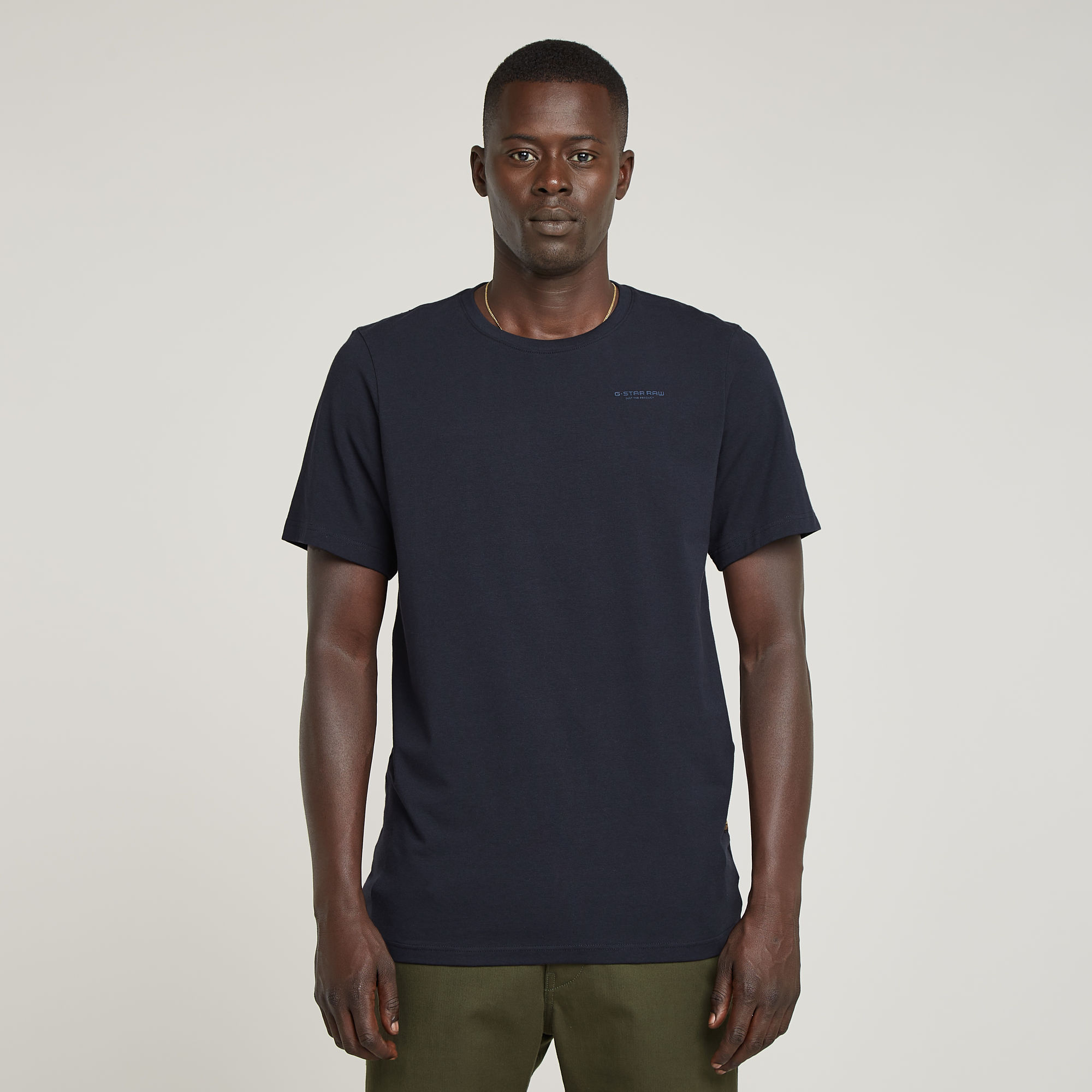 

Slim Base T-Shirt - Dark blue - Men