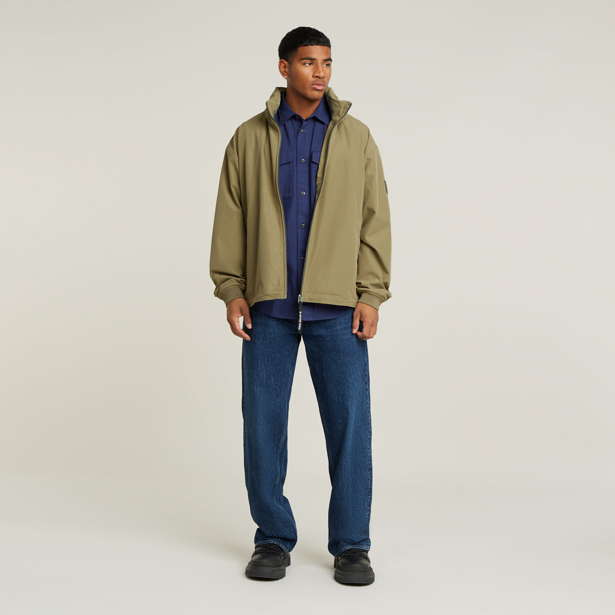 G-Star RAW Lichtgewicht Jack Expedition Sporty Groen Heren