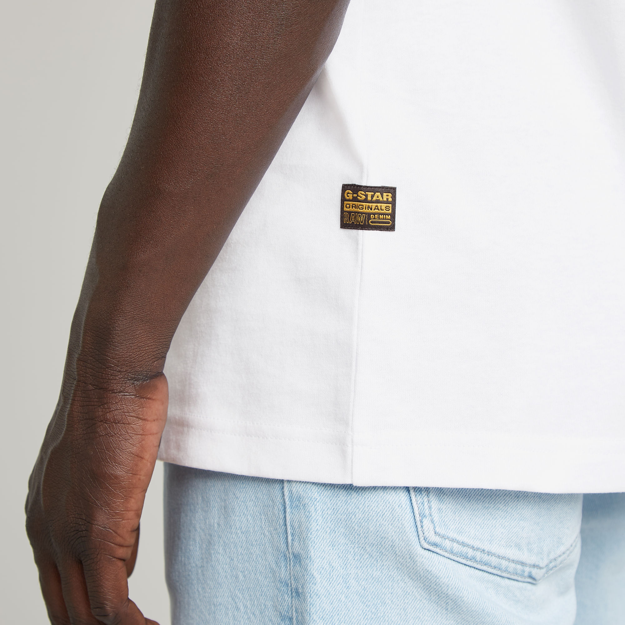 G-Star RAW Gauge T-Shirt Wit Heren