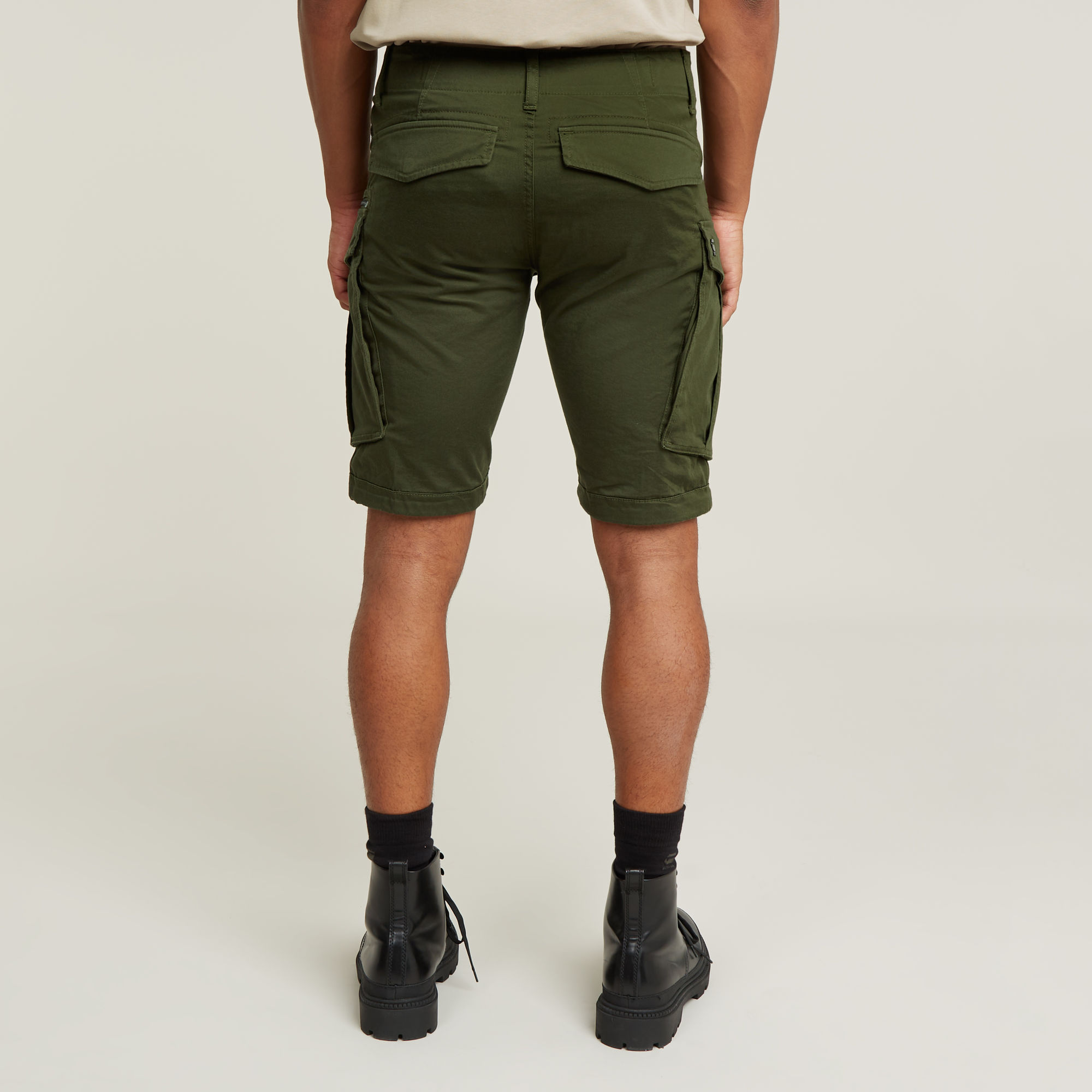 G-Star RAW Rovic Zip Regular Short Groen Heren