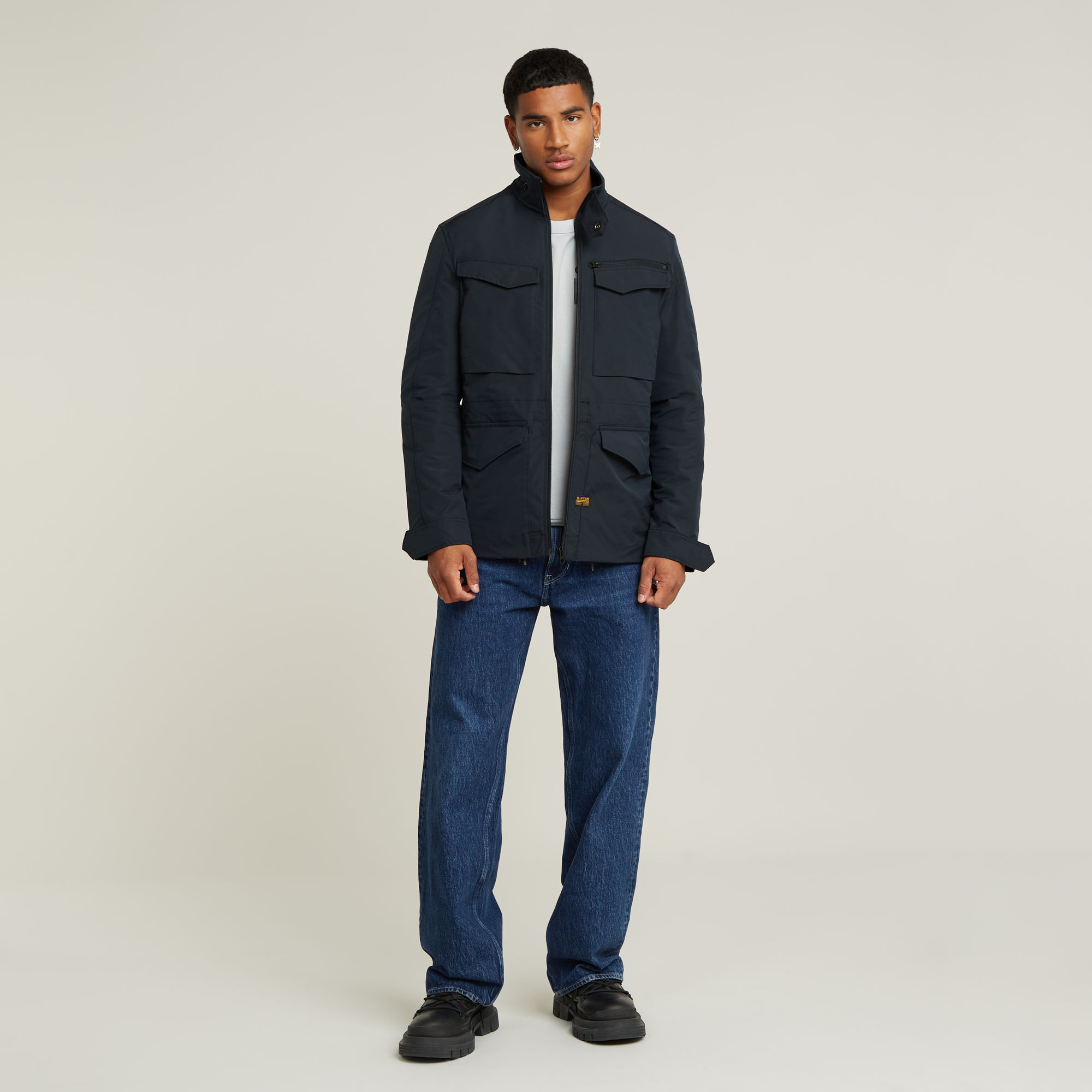 G-Star RAW Rovic Slim Field Jack Donkerblauw Heren