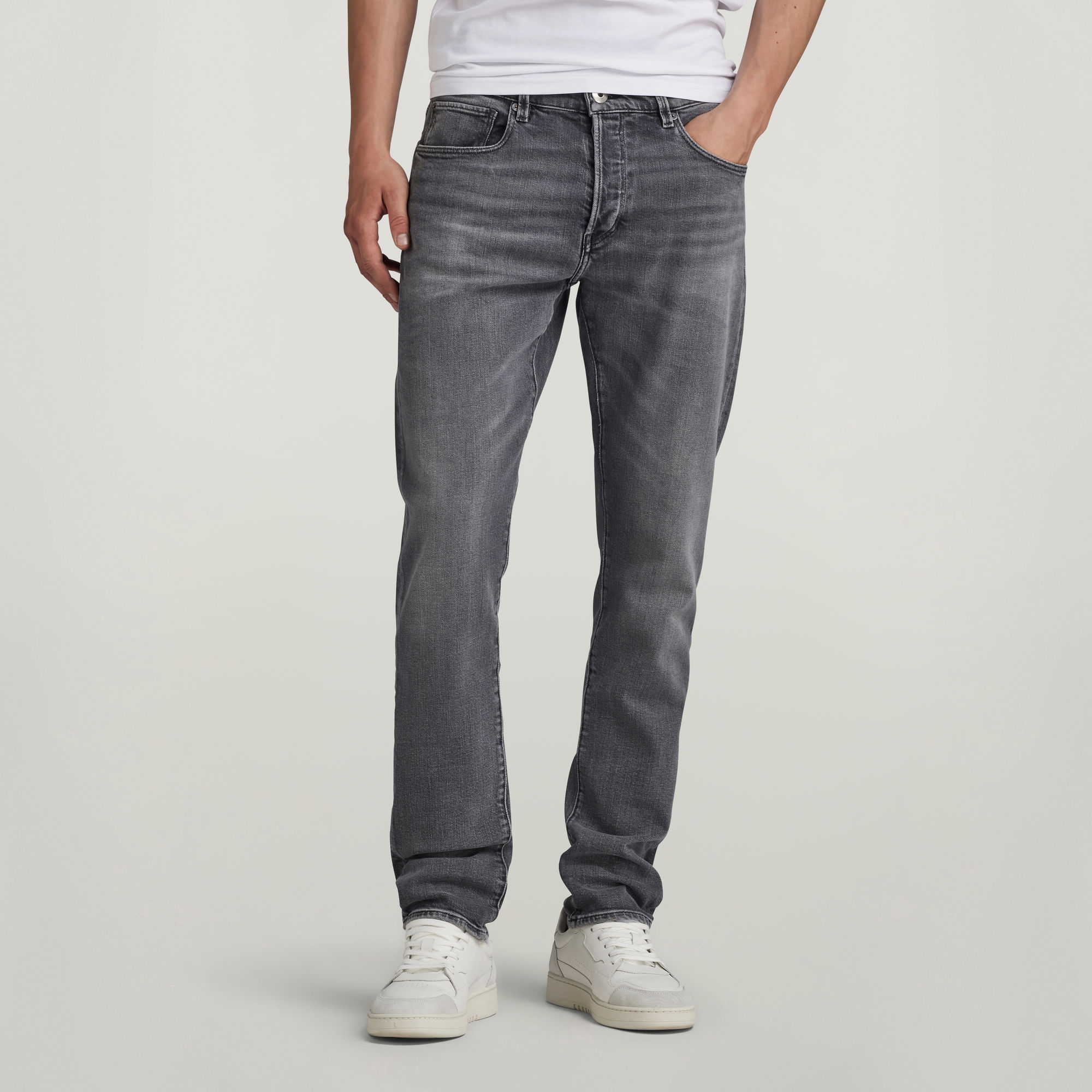 3301 Slim Jeans - Grau - Herren