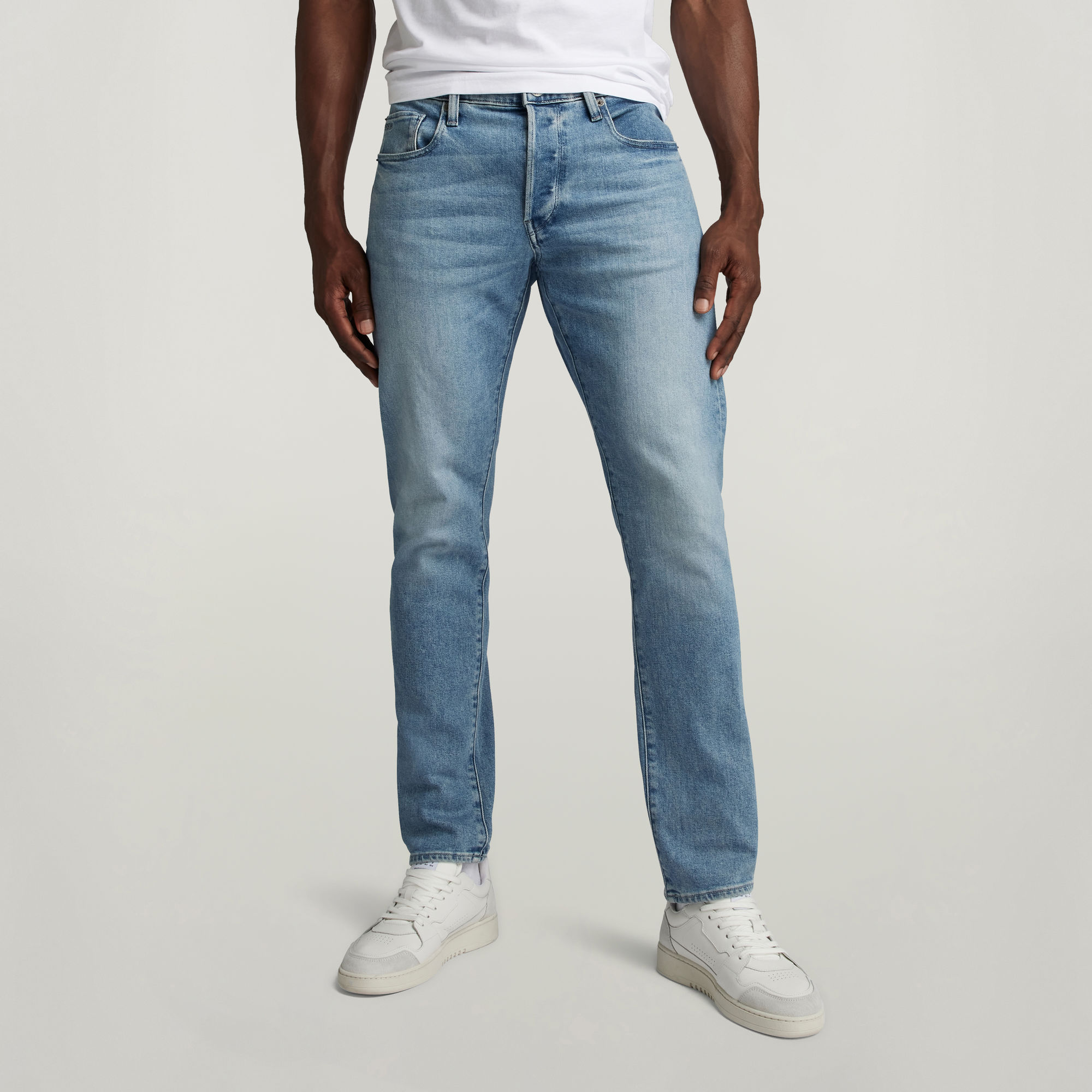 

3301 Slim Jeans - Medium blue - Men