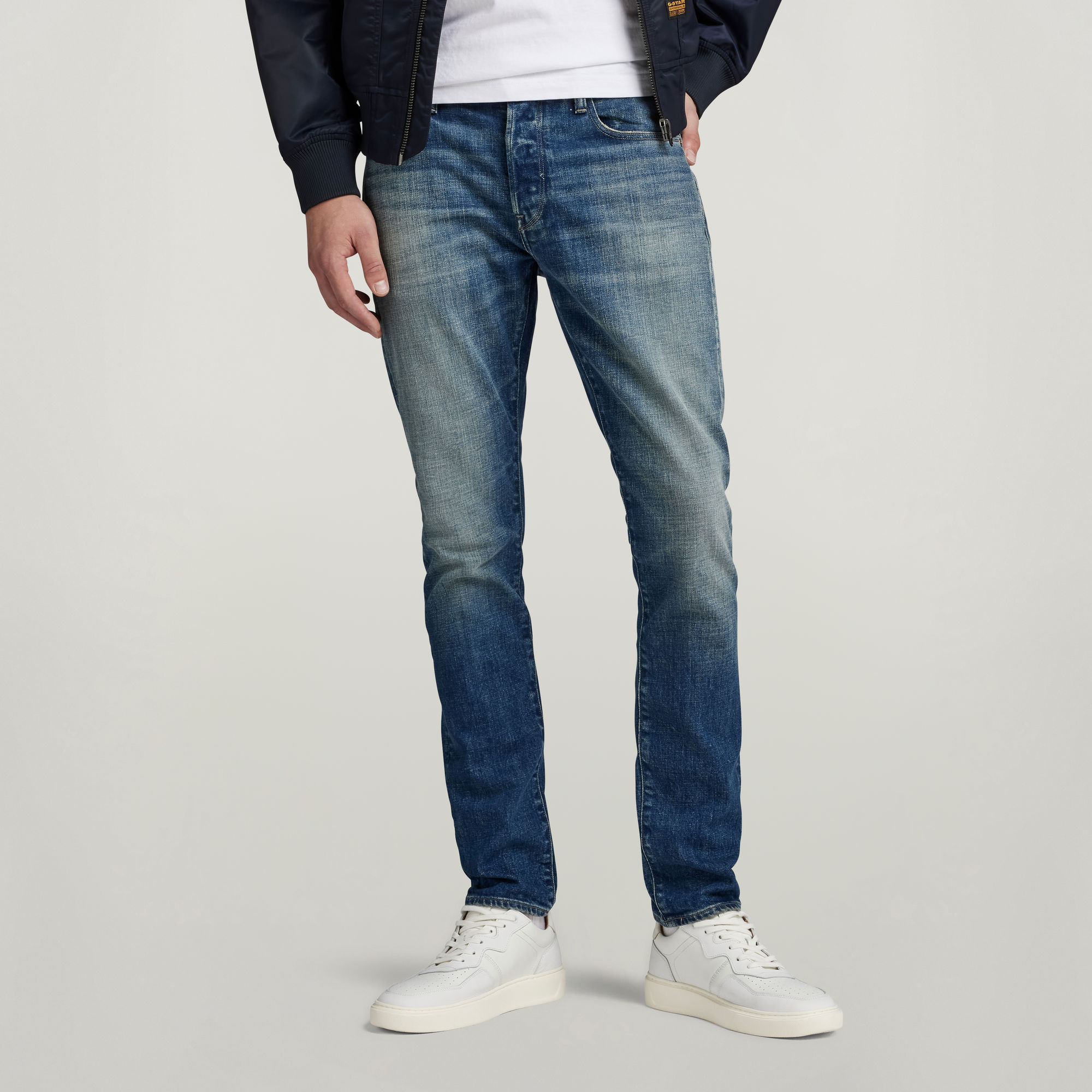 3301 Slim Jeans - Dunkelblau - Herren