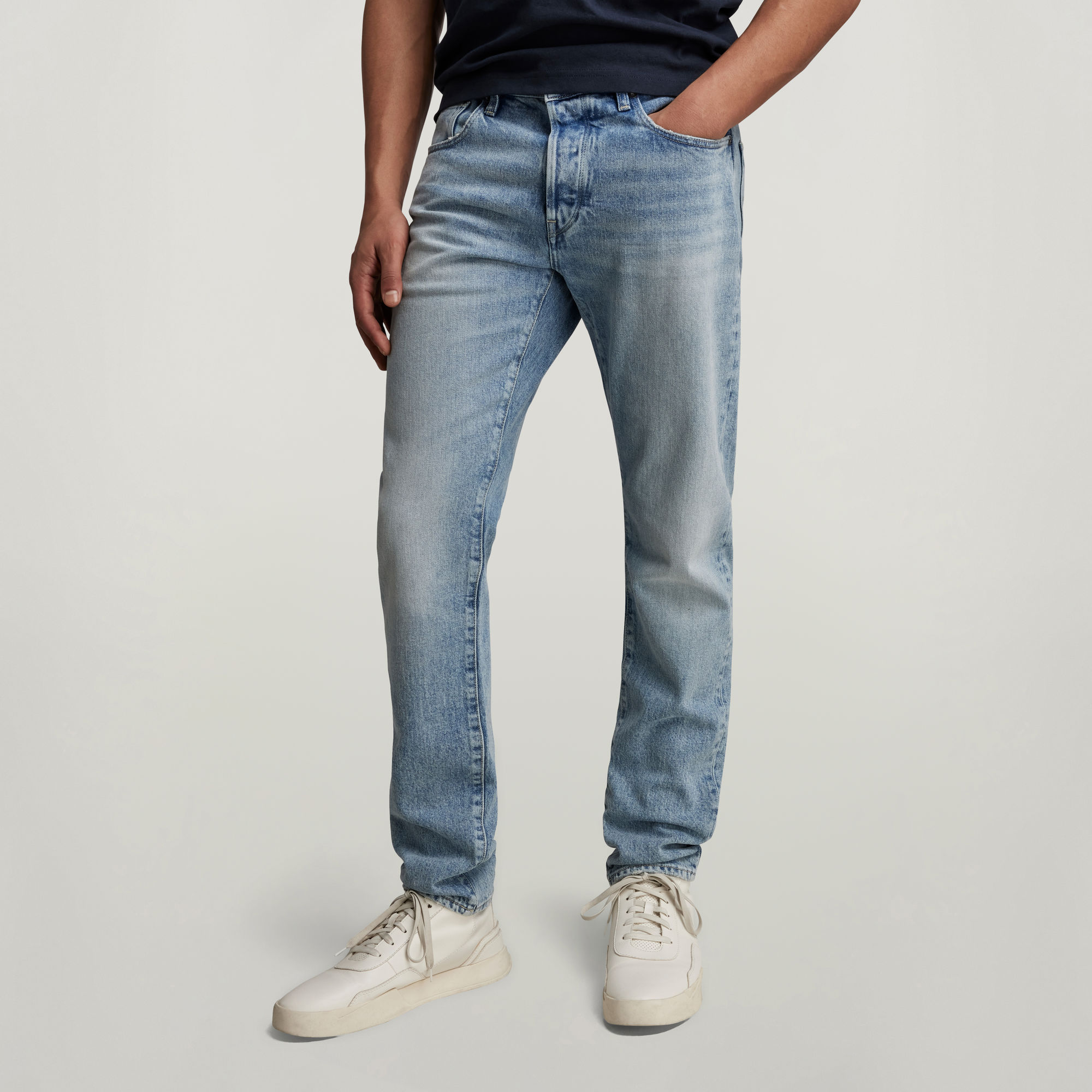 3301 Slim Jeans - Hellblau - Herren