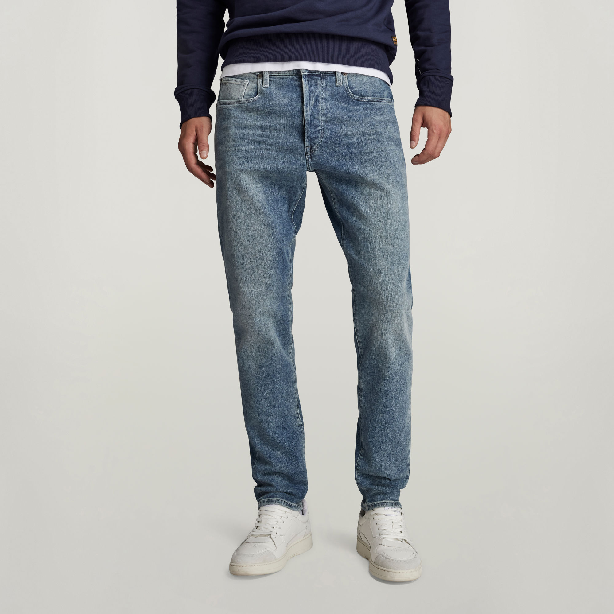 G-Star RAW 3301 Slim Jeans Lichtblauw Heren