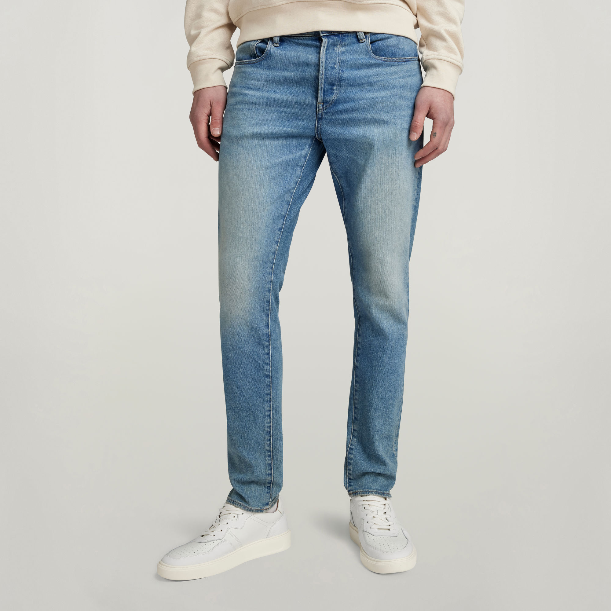 3301 Slim Jeans - Hellblau - Herren