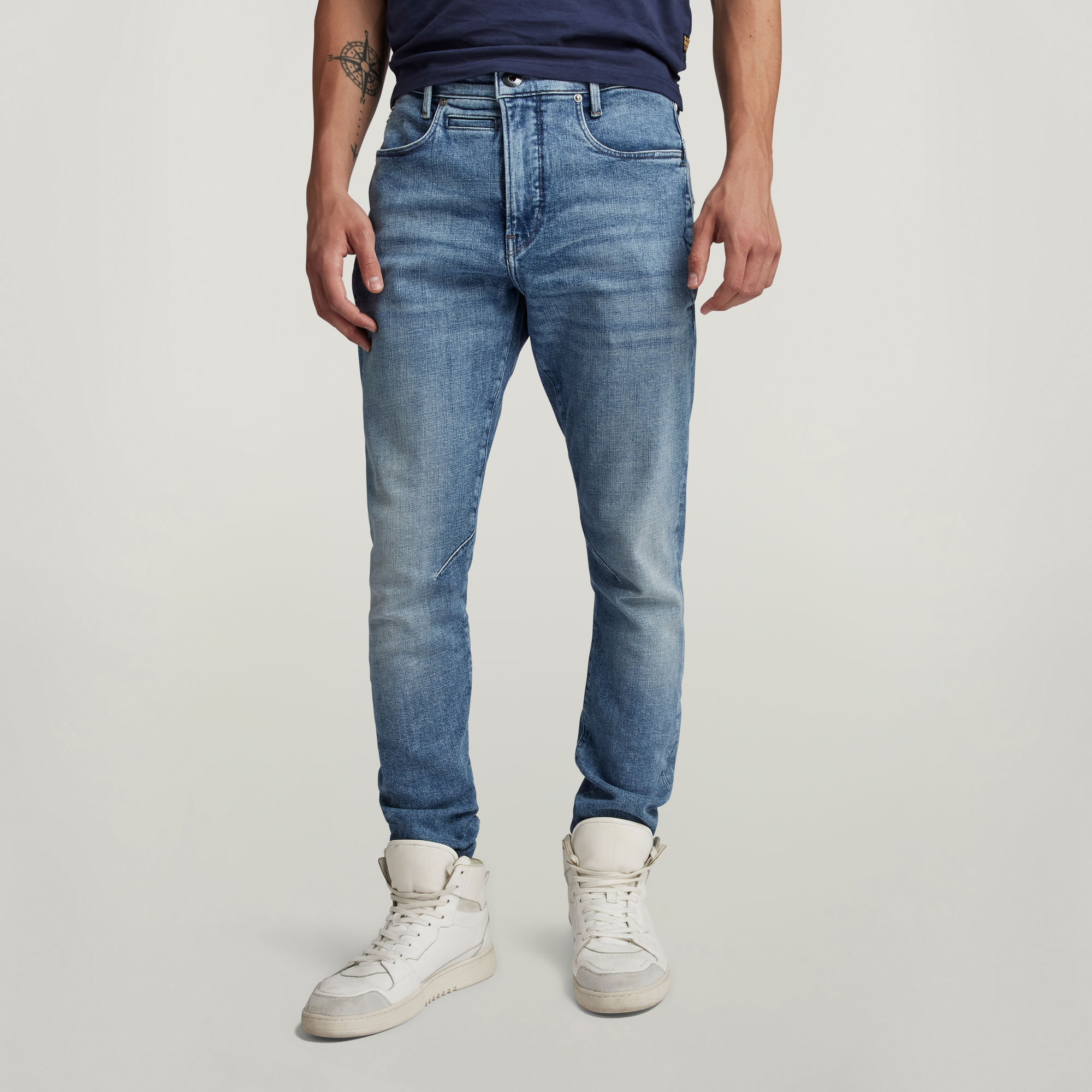 G-Star RAW D-Staq 3D Slim Jeans Lichtblauw Heren