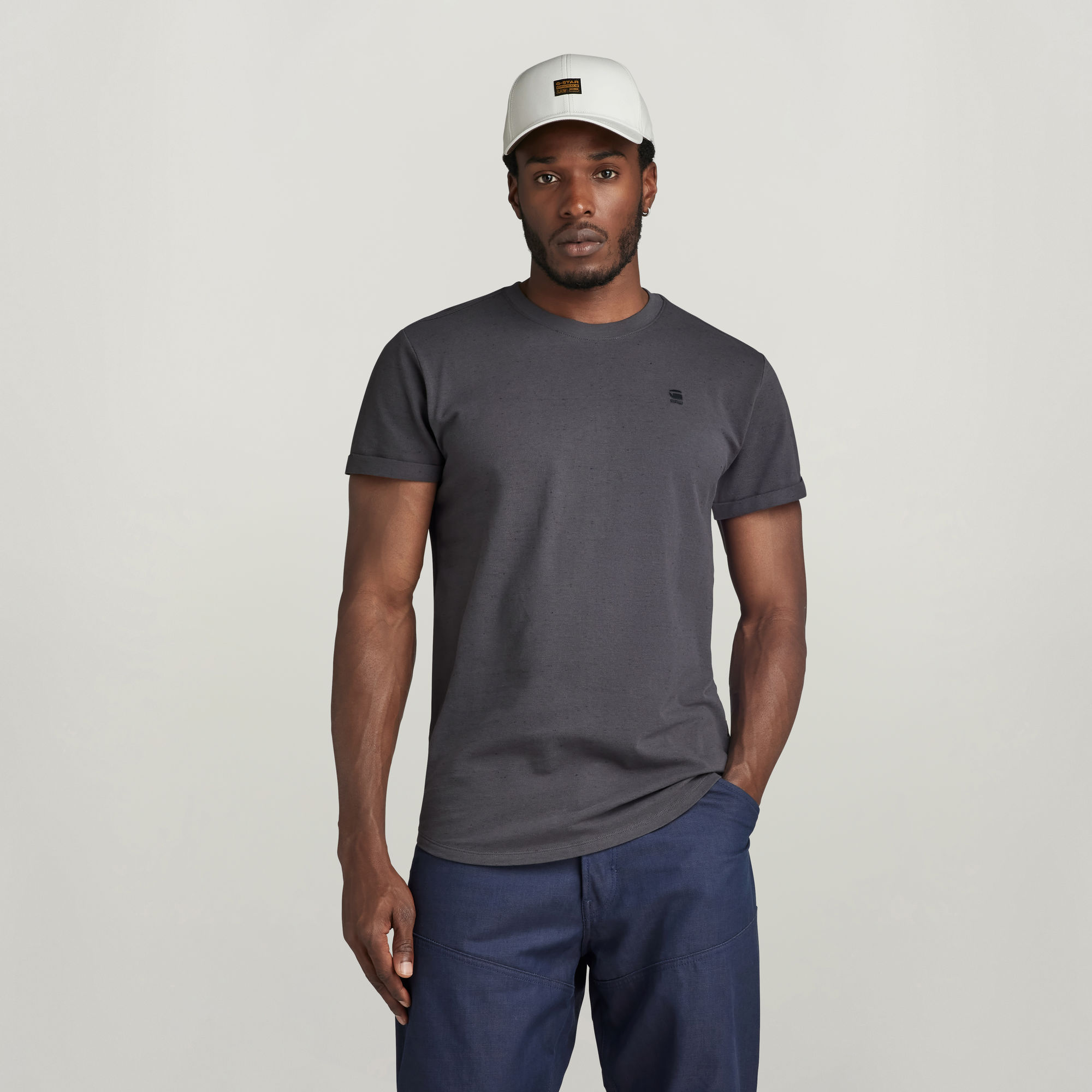 G-Star Raw T-shirt in gemêleerde look model 'Lash'