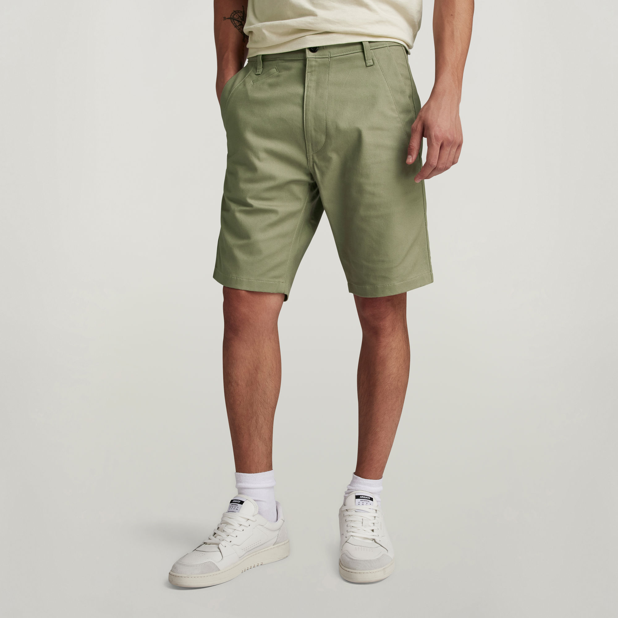 G-Star RAW Bronson 2.0 Slim Chino Short Groen Heren