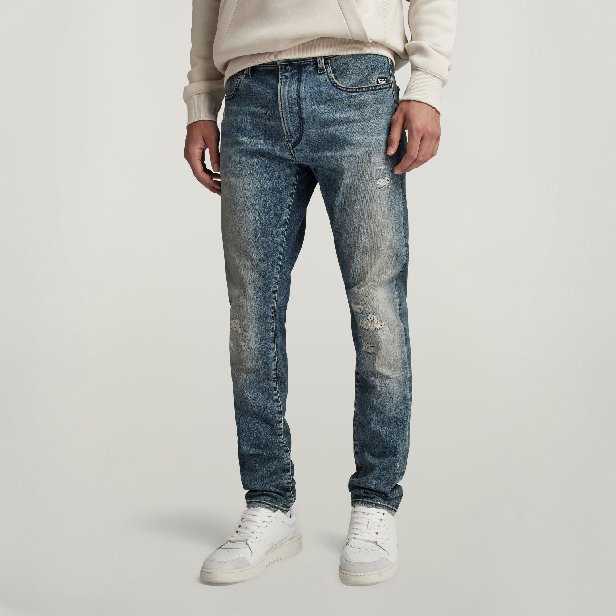 G-Star RAW Revend FWD Skinny Jeans Midden blauw Heren