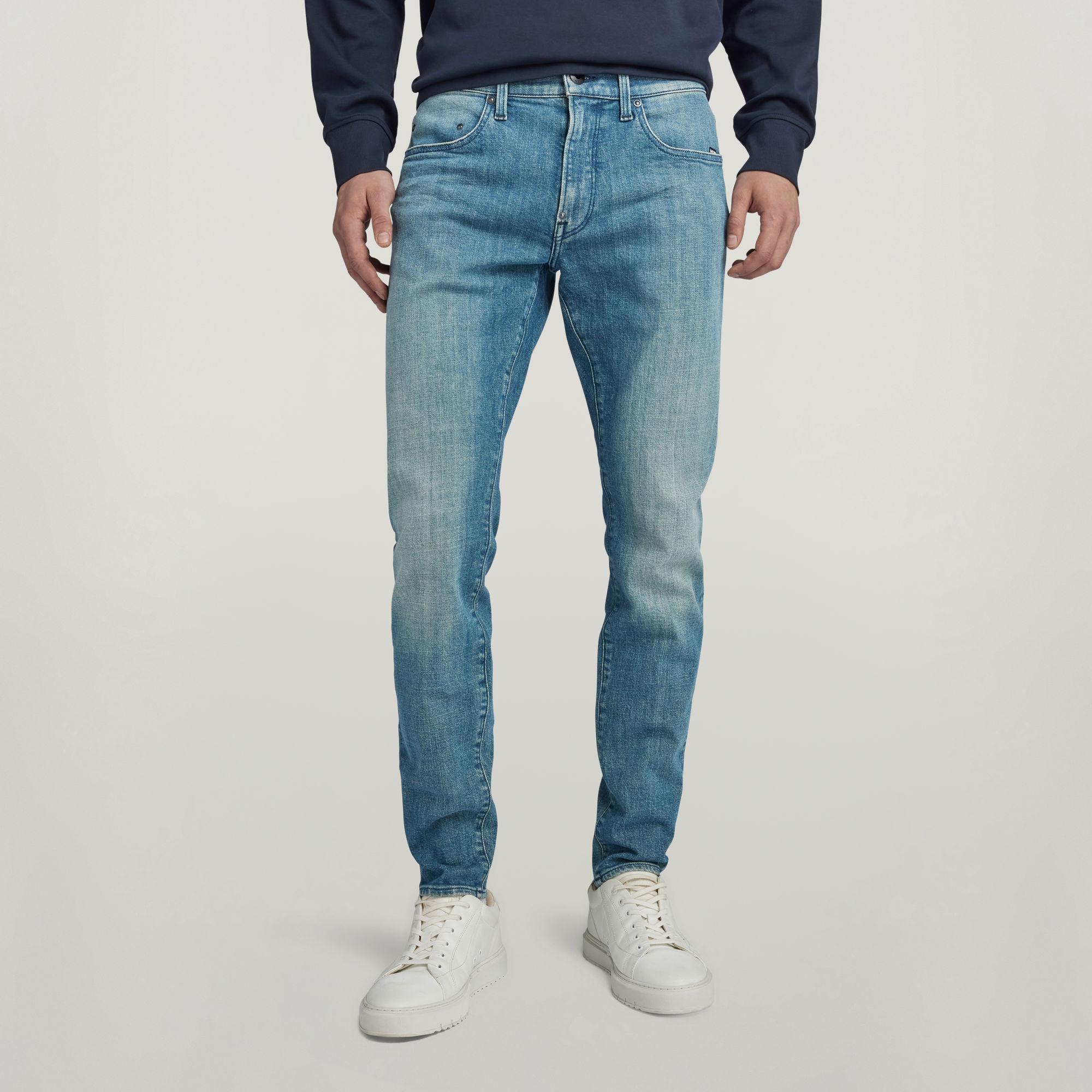 

Revend FWD Skinny Jeans - Midden blauw - Heren