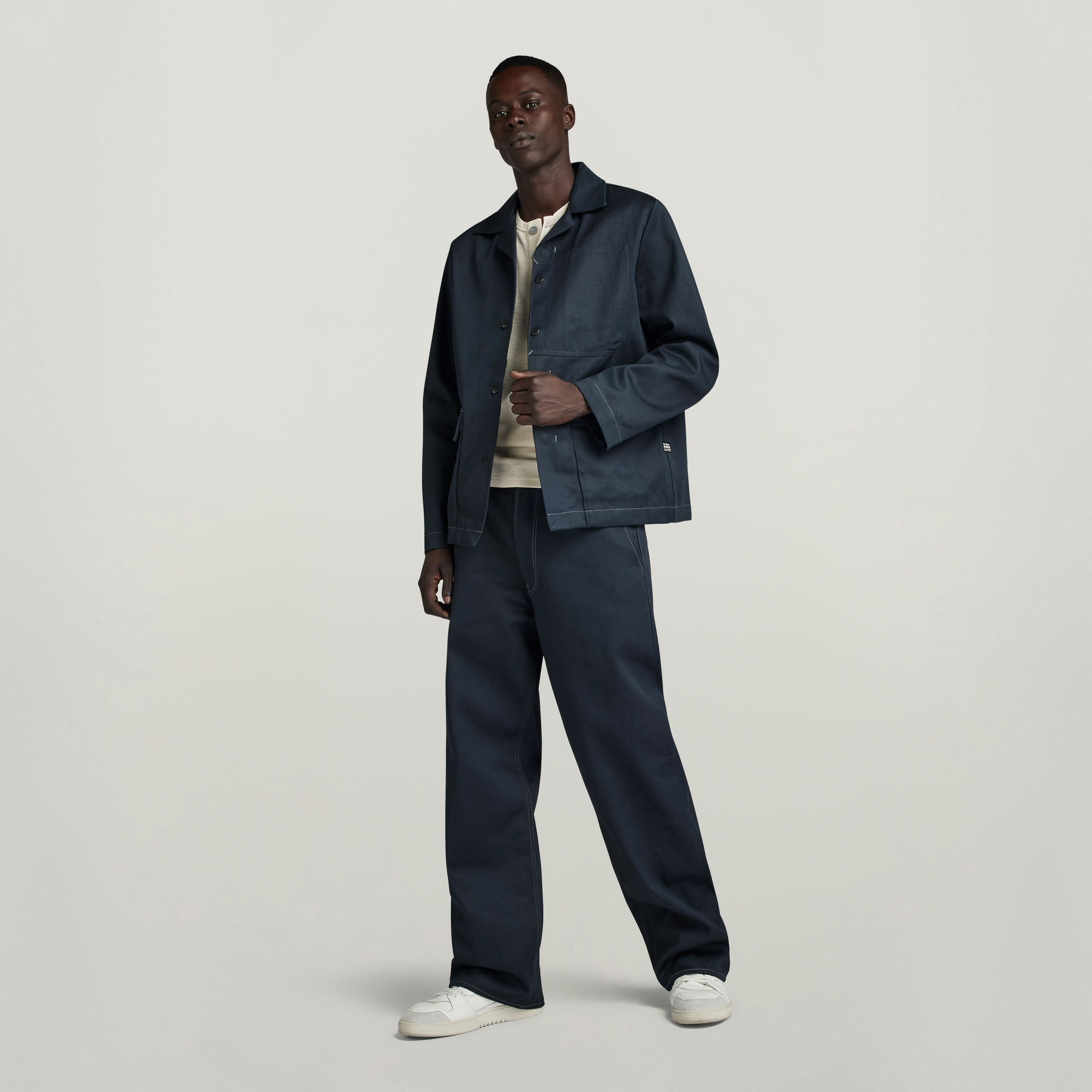 G-Star RAW Marseille Blazer Donkerblauw Heren