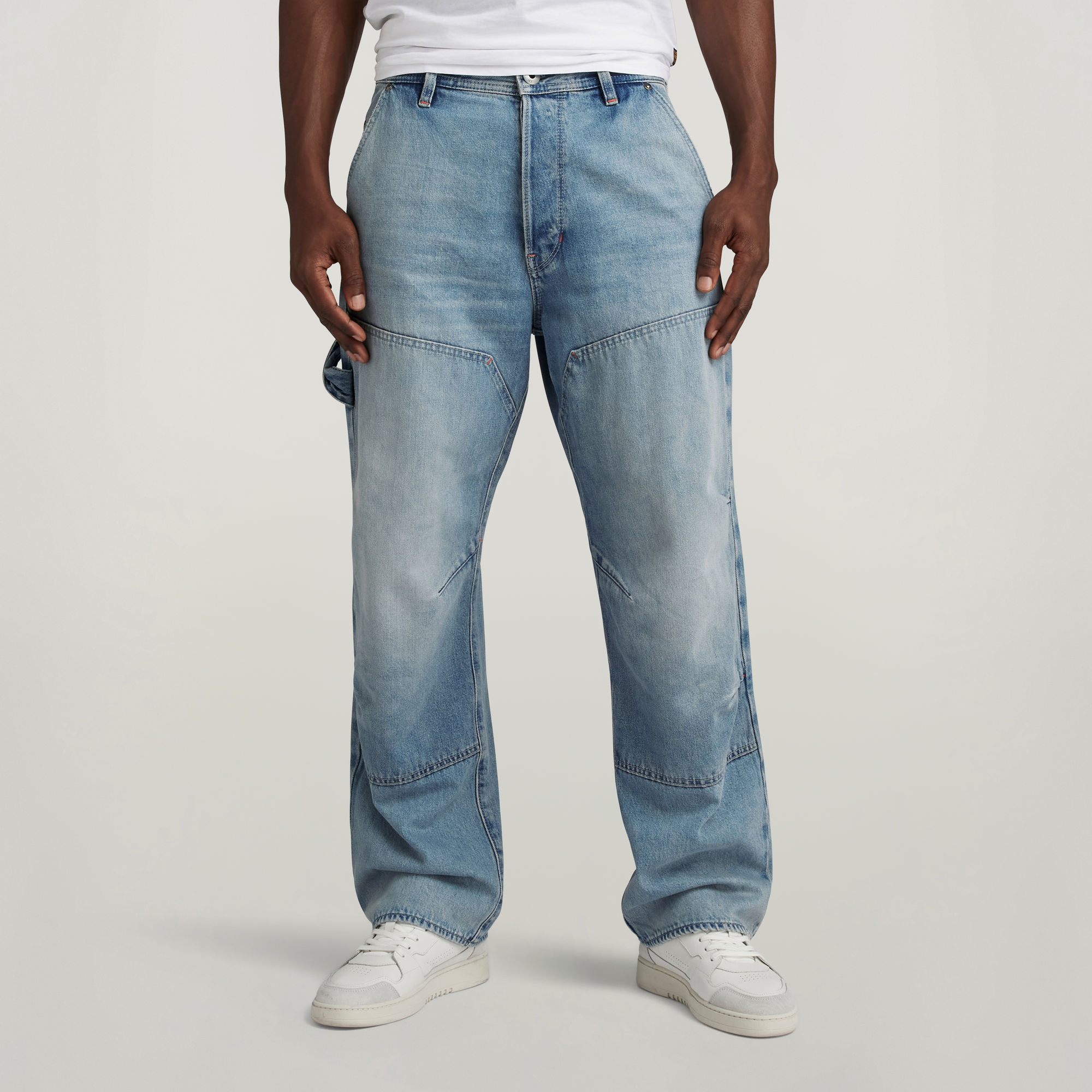 Carpenter 3D Loose Jeans - Hellblau - Herren