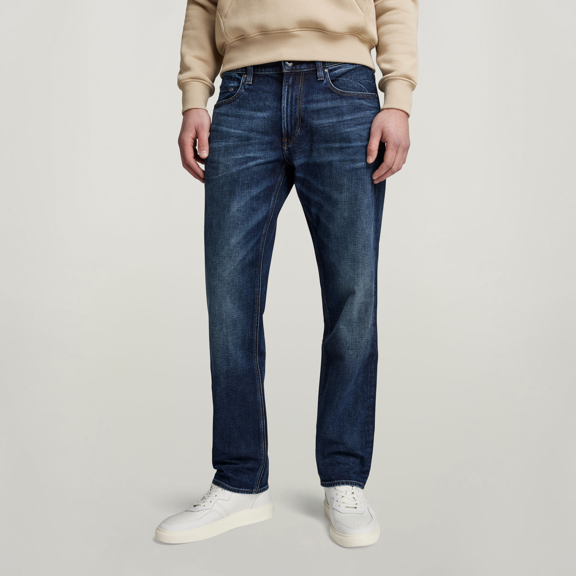 

Mosa Straight Jeans - Dark blue - Men