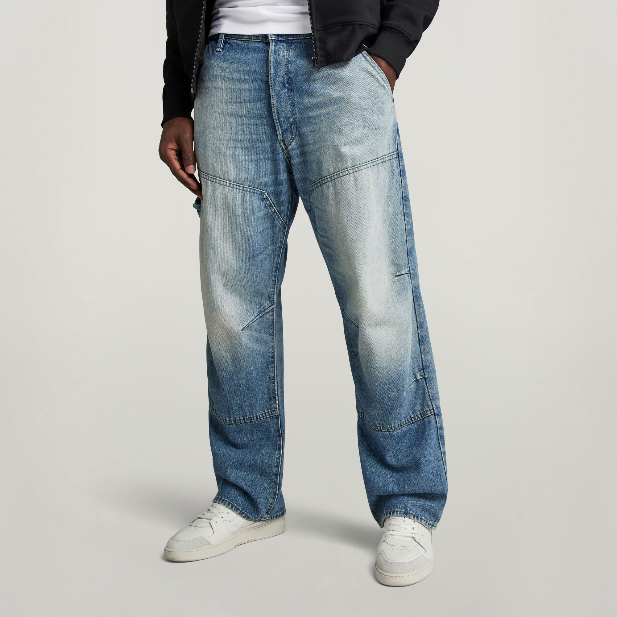 

Carpenter 3D Loose Jeans - Medium blue - Men