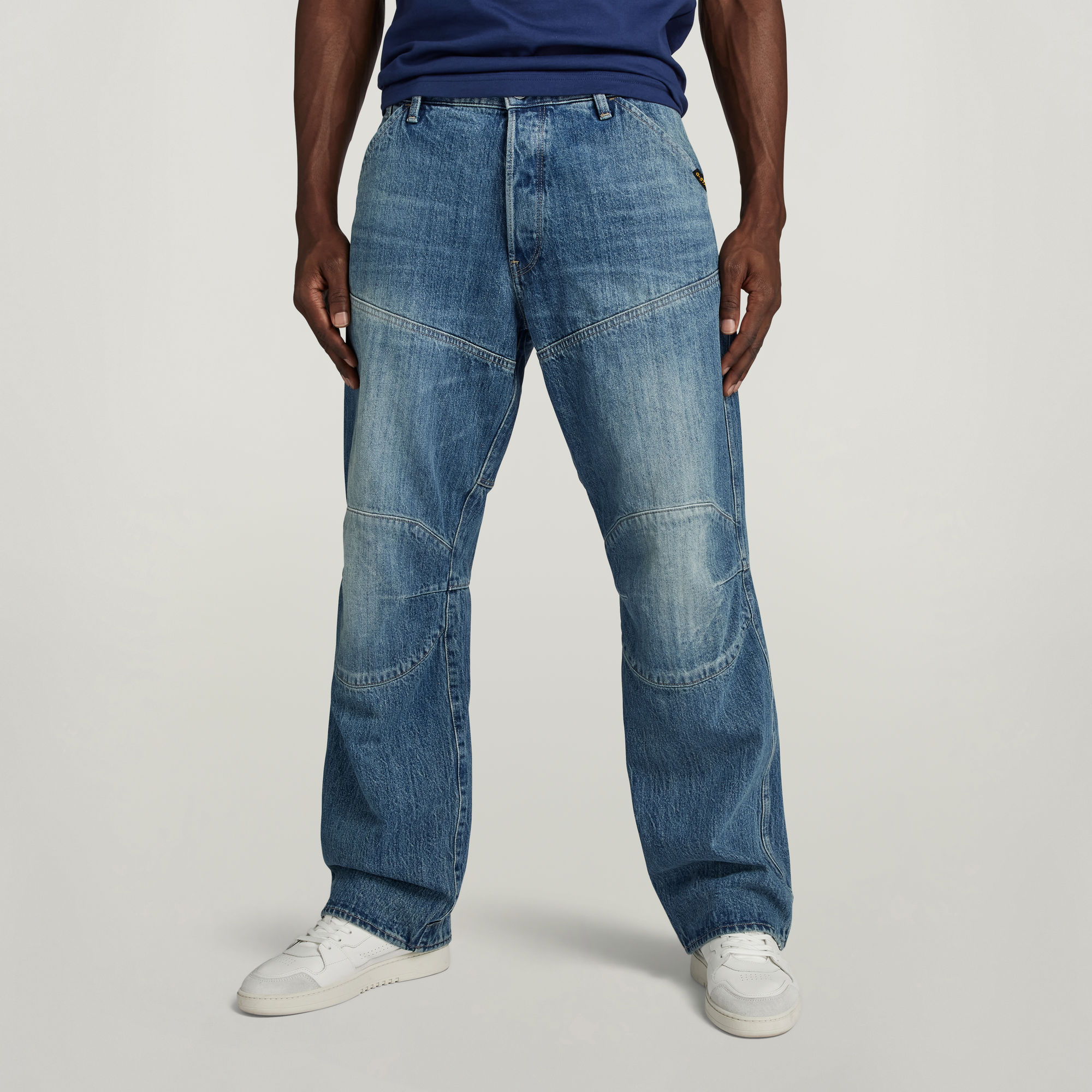 G-Star RAW 5620 3D Loose Jeans Midden blauw Heren