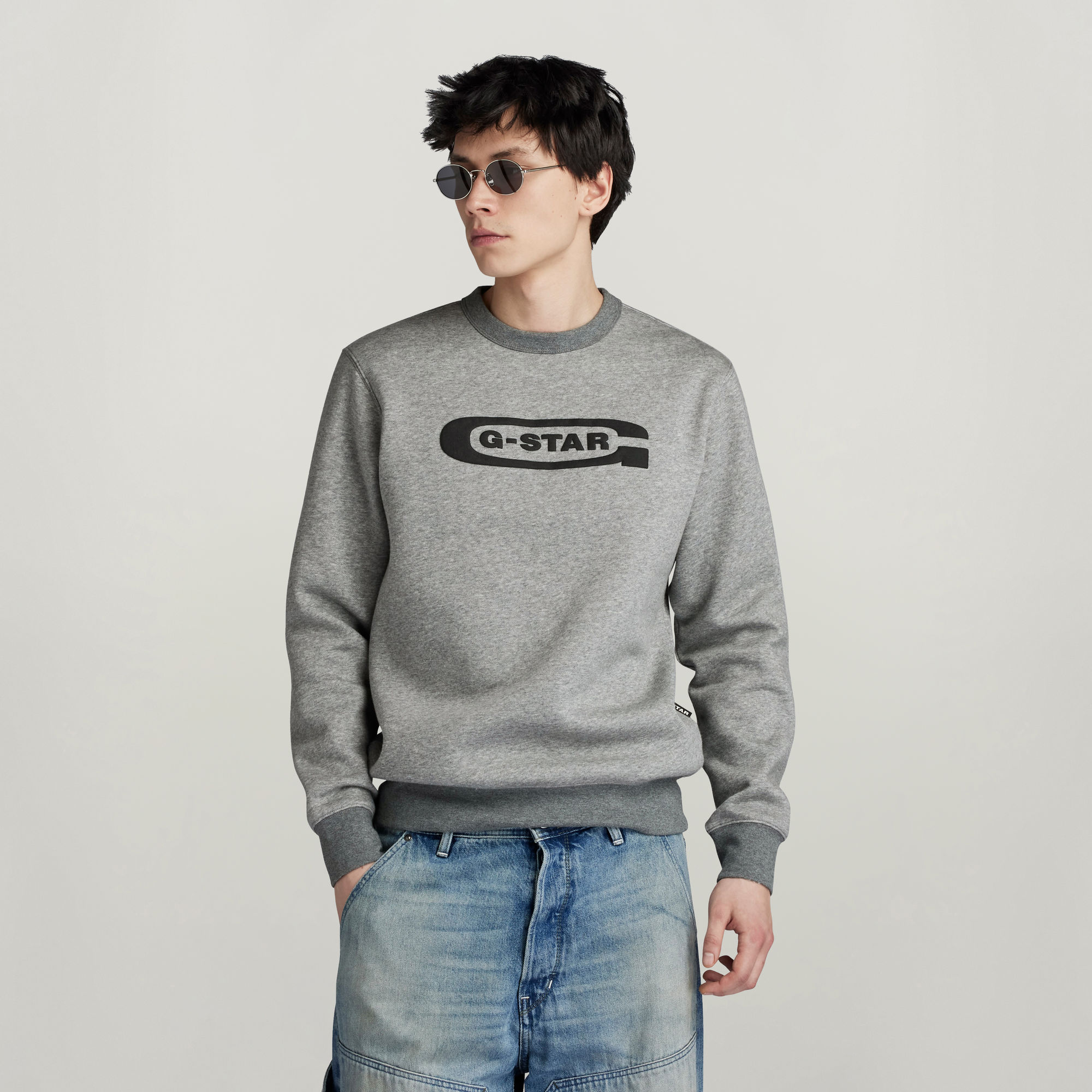 Old School Logo Sweatshirt - Mehrfarbig - Herren