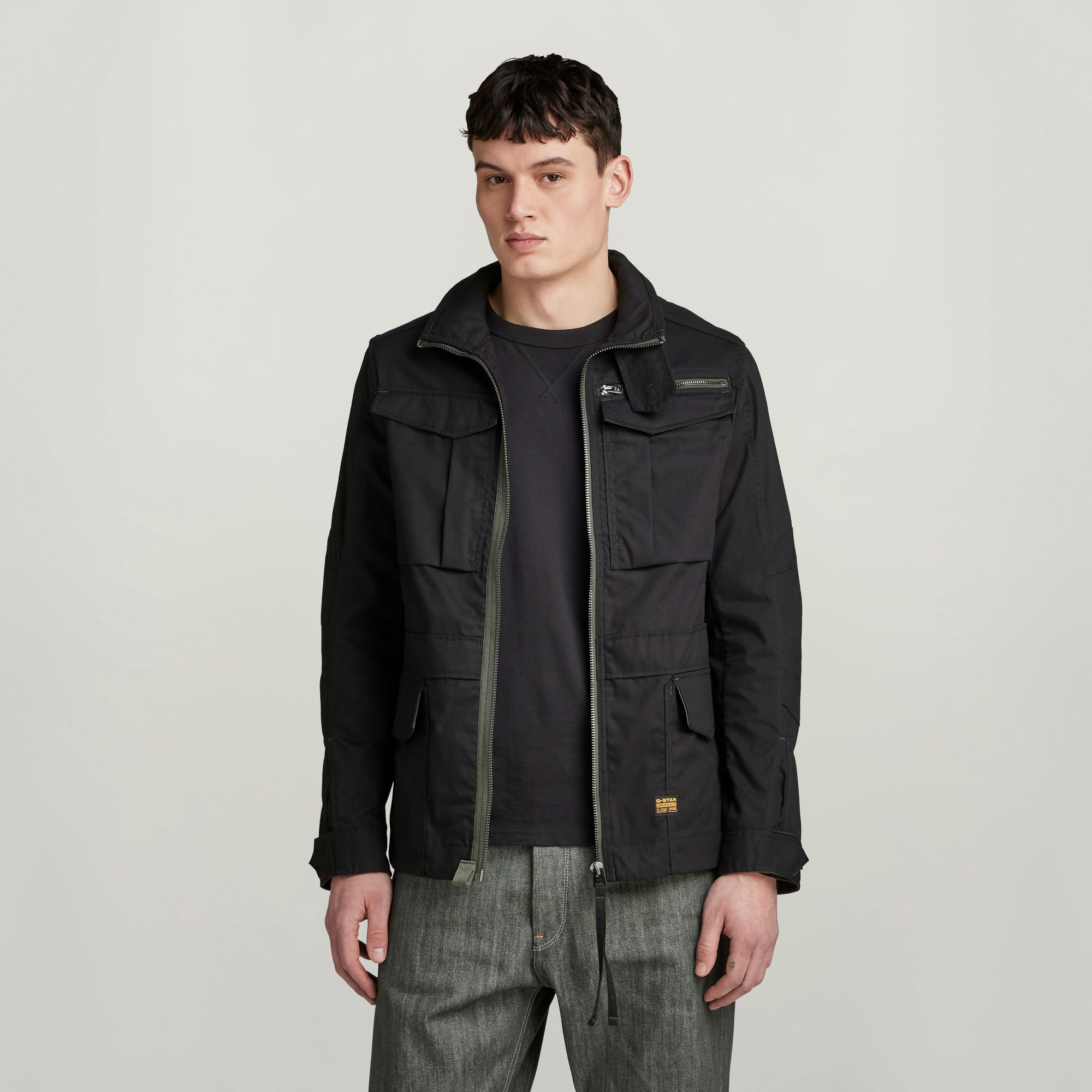 

Rovic Slim Field Jacket - Black - Men