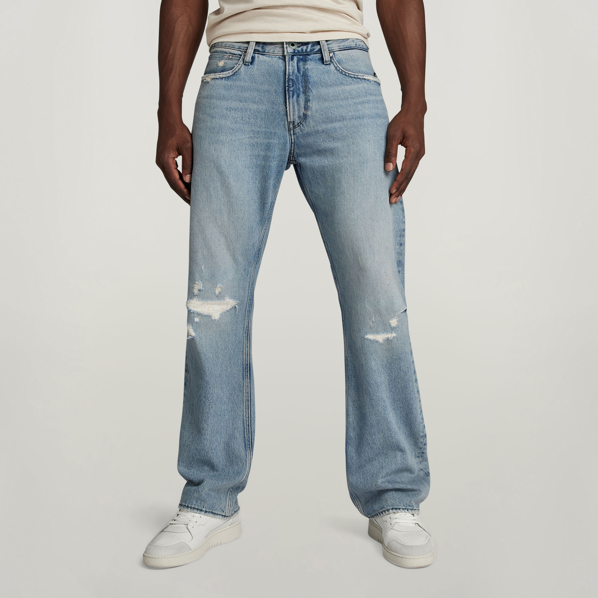 Lenney Bootcut Jeans - Hellblau - Herren