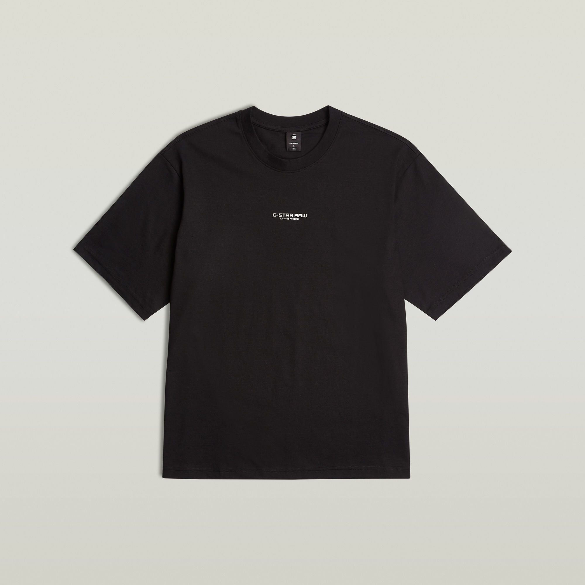 G-Star RAW Center Chest Boxy T-Shirt Zwart Heren