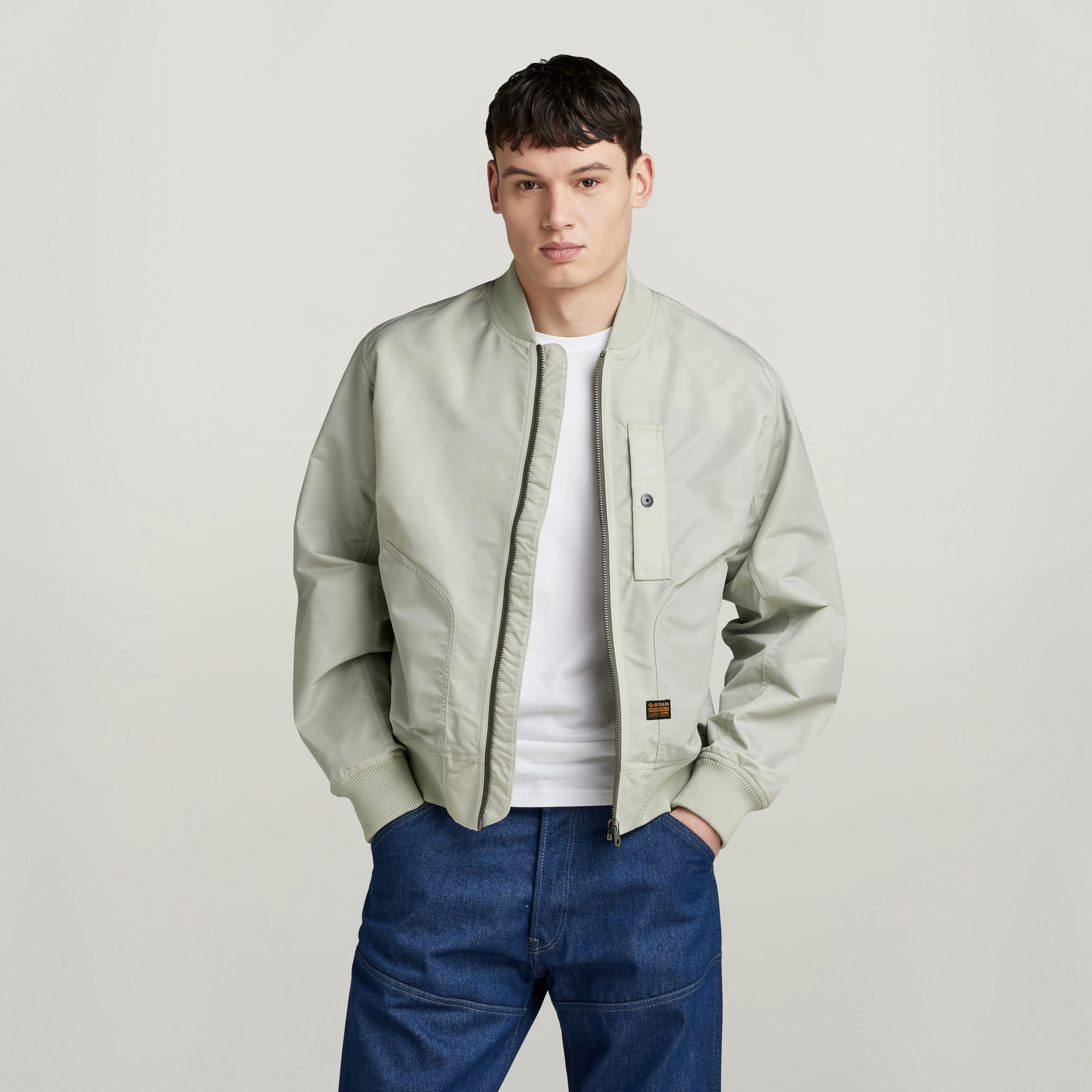 

Deck Bomber Jacket - Grey - Men