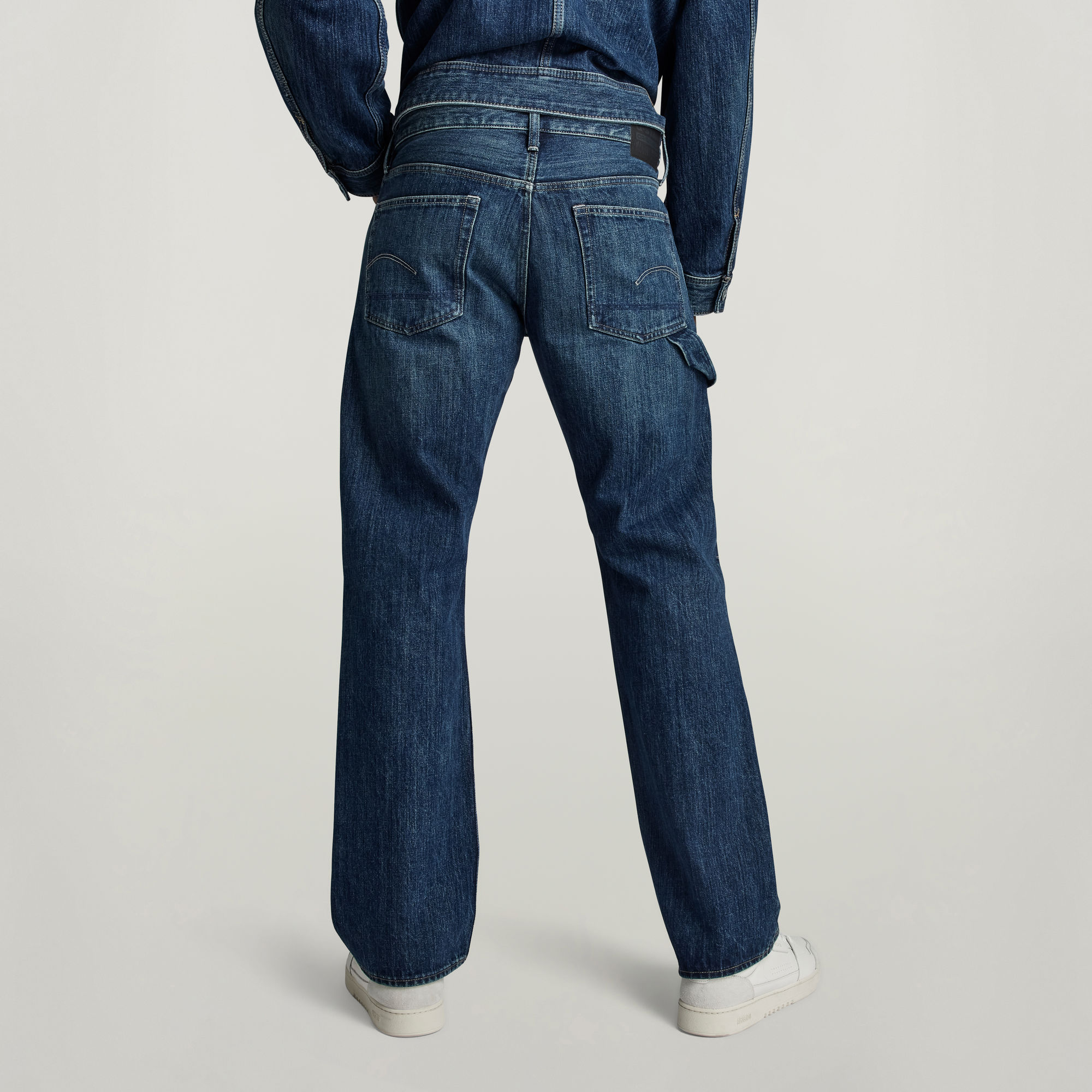 G-Star RAW Lenney Bootcut Jeans Donkerblauw Heren