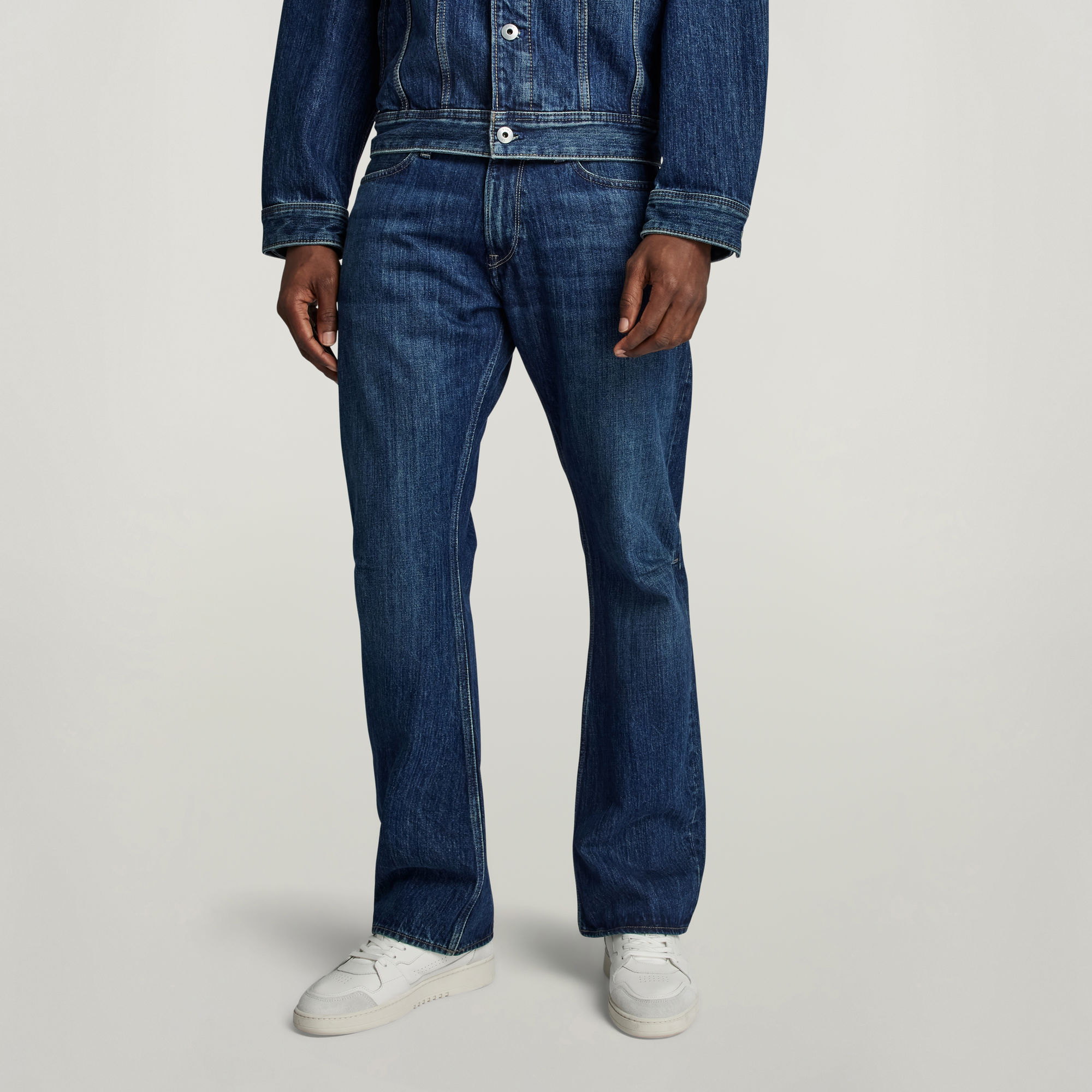 

Lenney Bootcut Jeans - Dark blue - Men