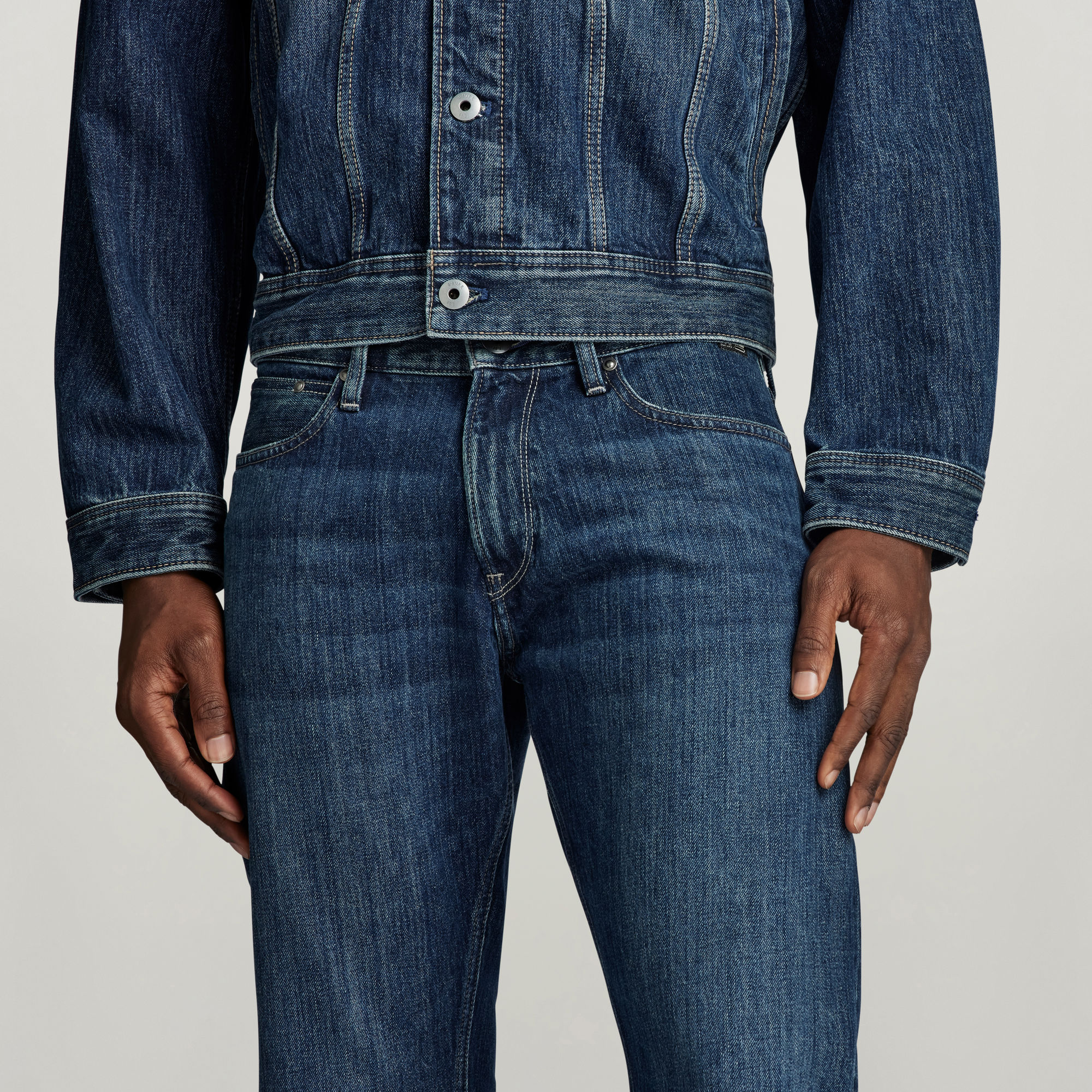 G-Star RAW Lenney Bootcut Jeans Donkerblauw Heren