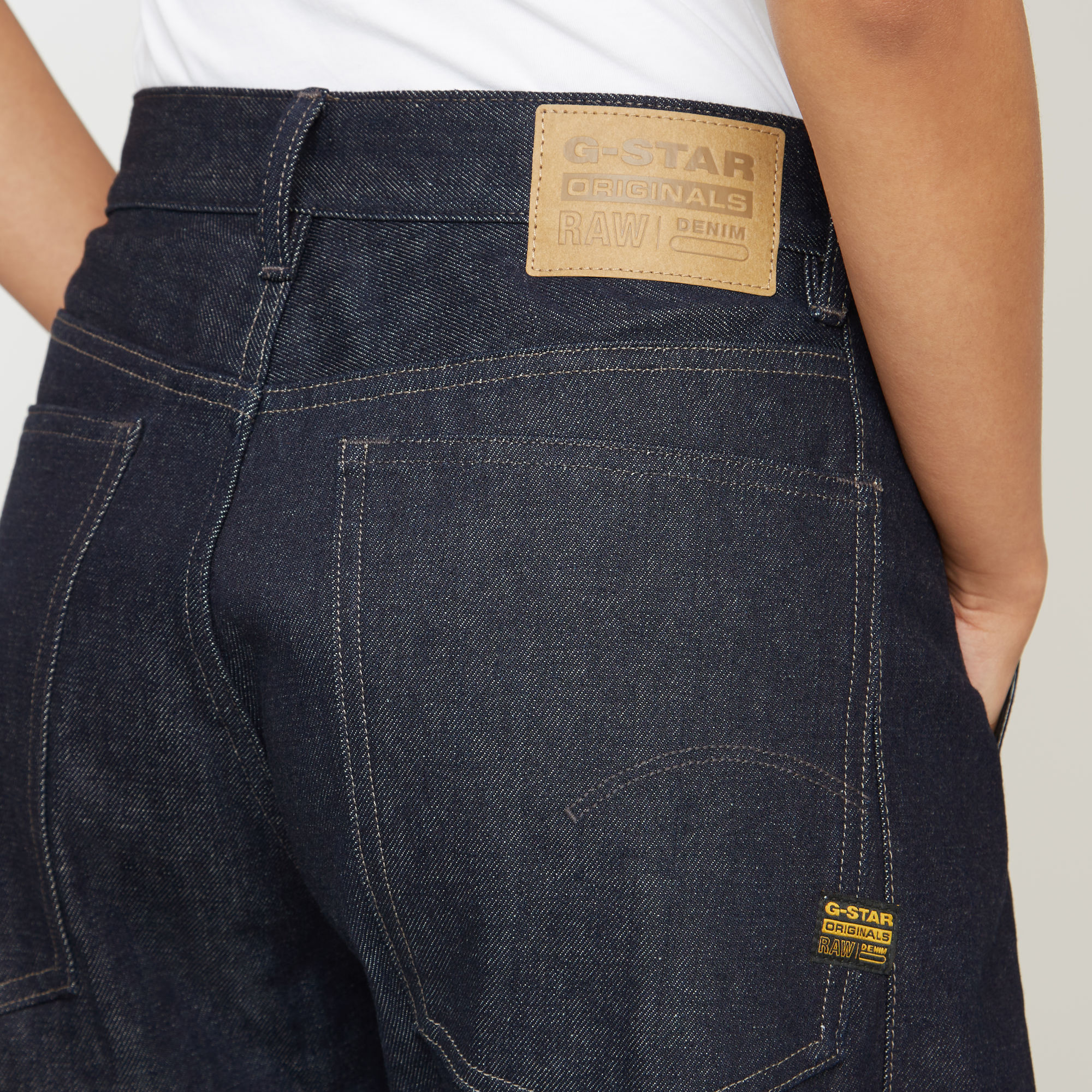 G-Star RAW Bowey 3D Extreme Carpenter Loose Jeans Donkerblauw Dames