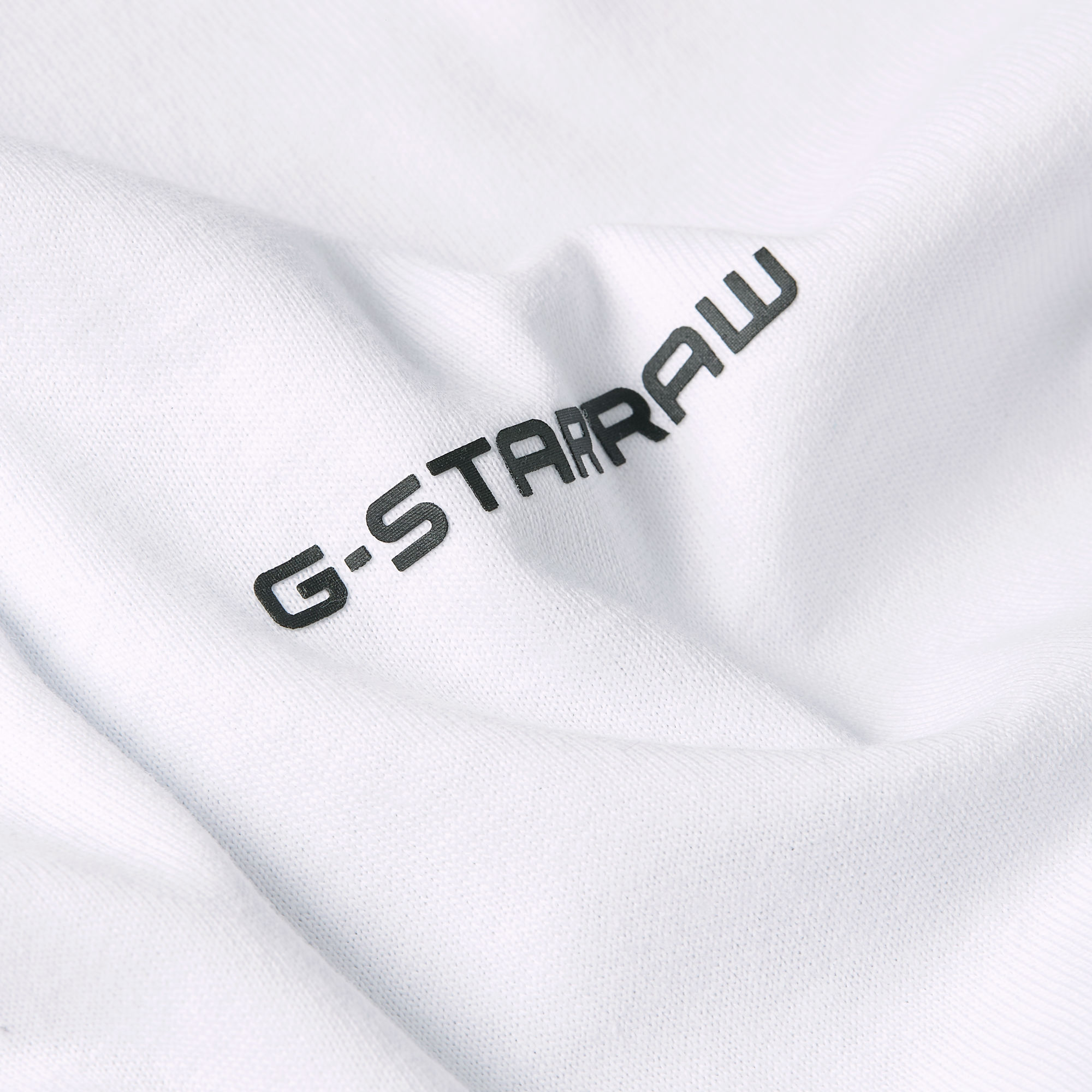 G-Star RAW Boxy T-Shirt Wit Heren