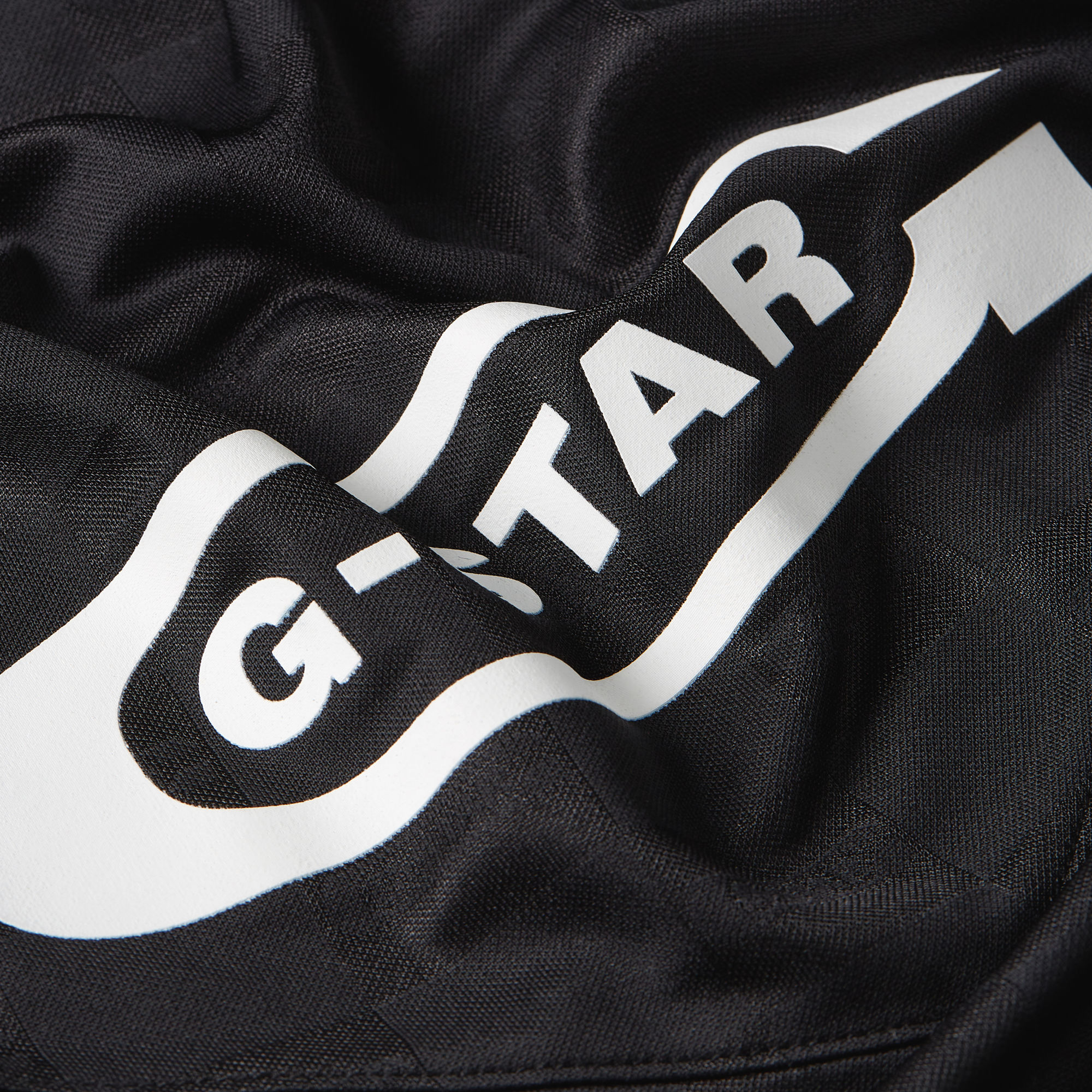 G-Star RAW Football Jersey T-Shirt Zwart Heren